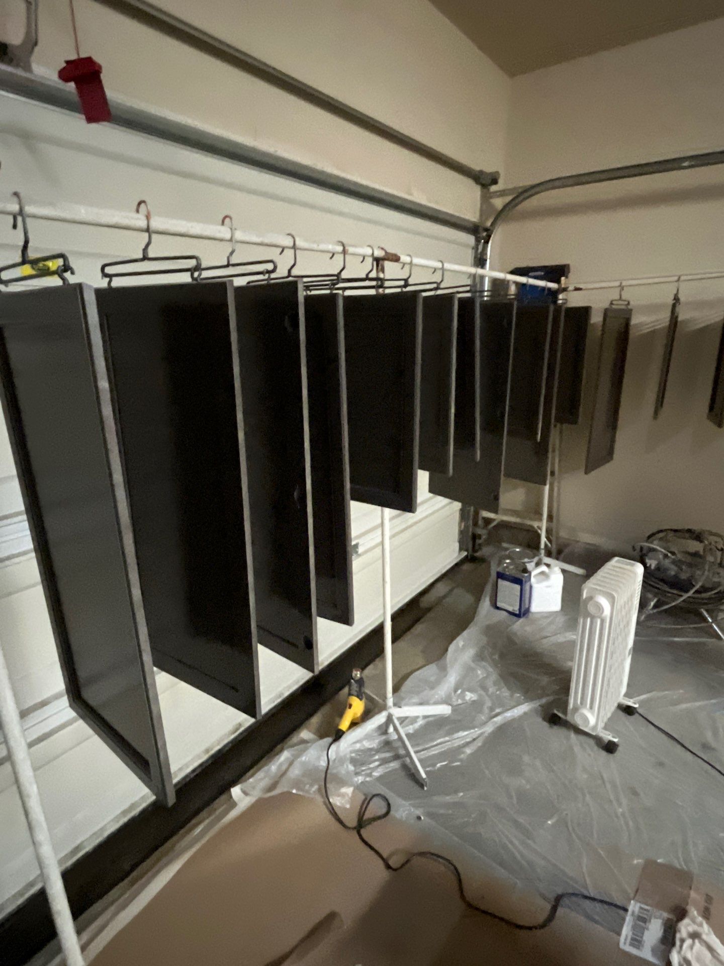 Interior Kitchen Cabinet Repaint in Cumming by Five Star Painting