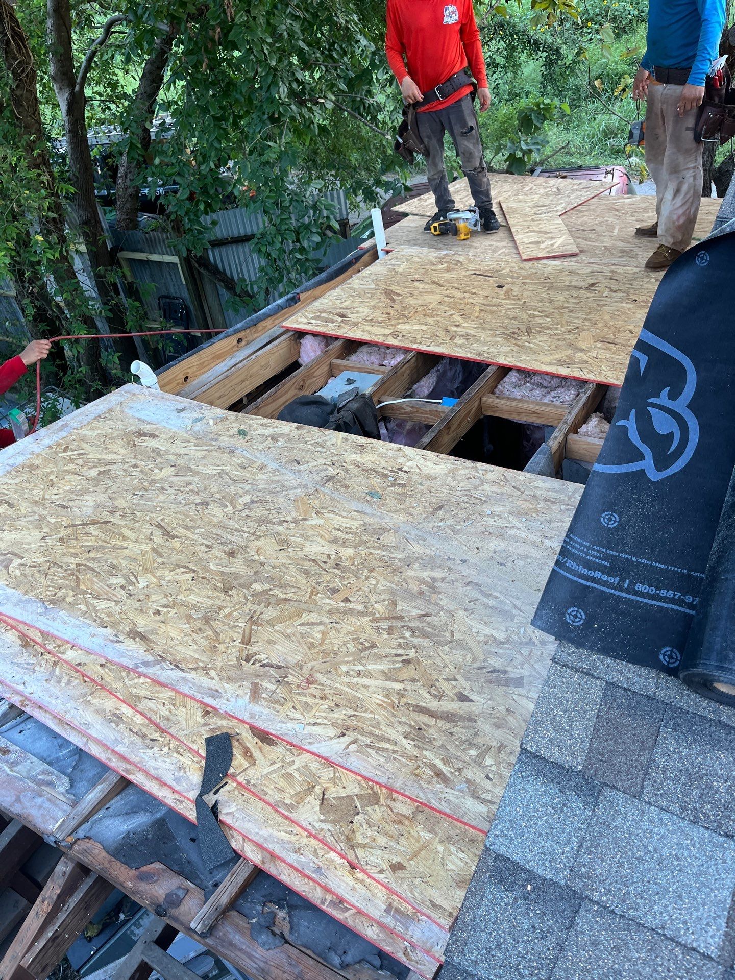 Residential Roofing Repair using Owen's Corning Duration (Lifetime) Shingles by Roof Repair Services LLC