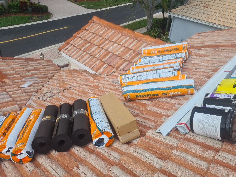 Residential Roofing Installation using Eagle Roofing Tile by BLUES BROTHERS CONSTRUCTION CORP