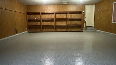 Joe M transformed his garage