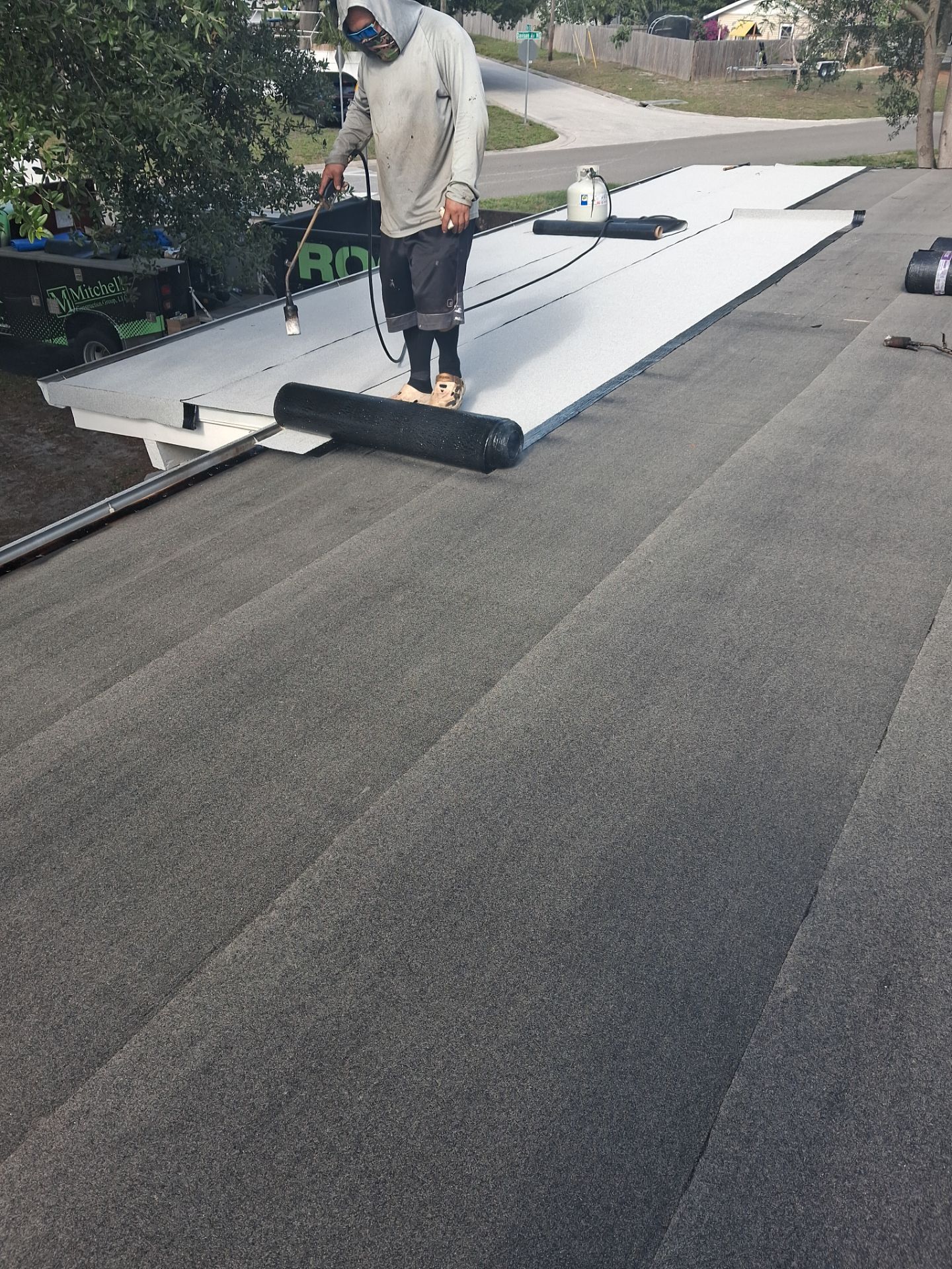 Project in St. Petersburg 33703 by Mitchell Roofing Company LLC 