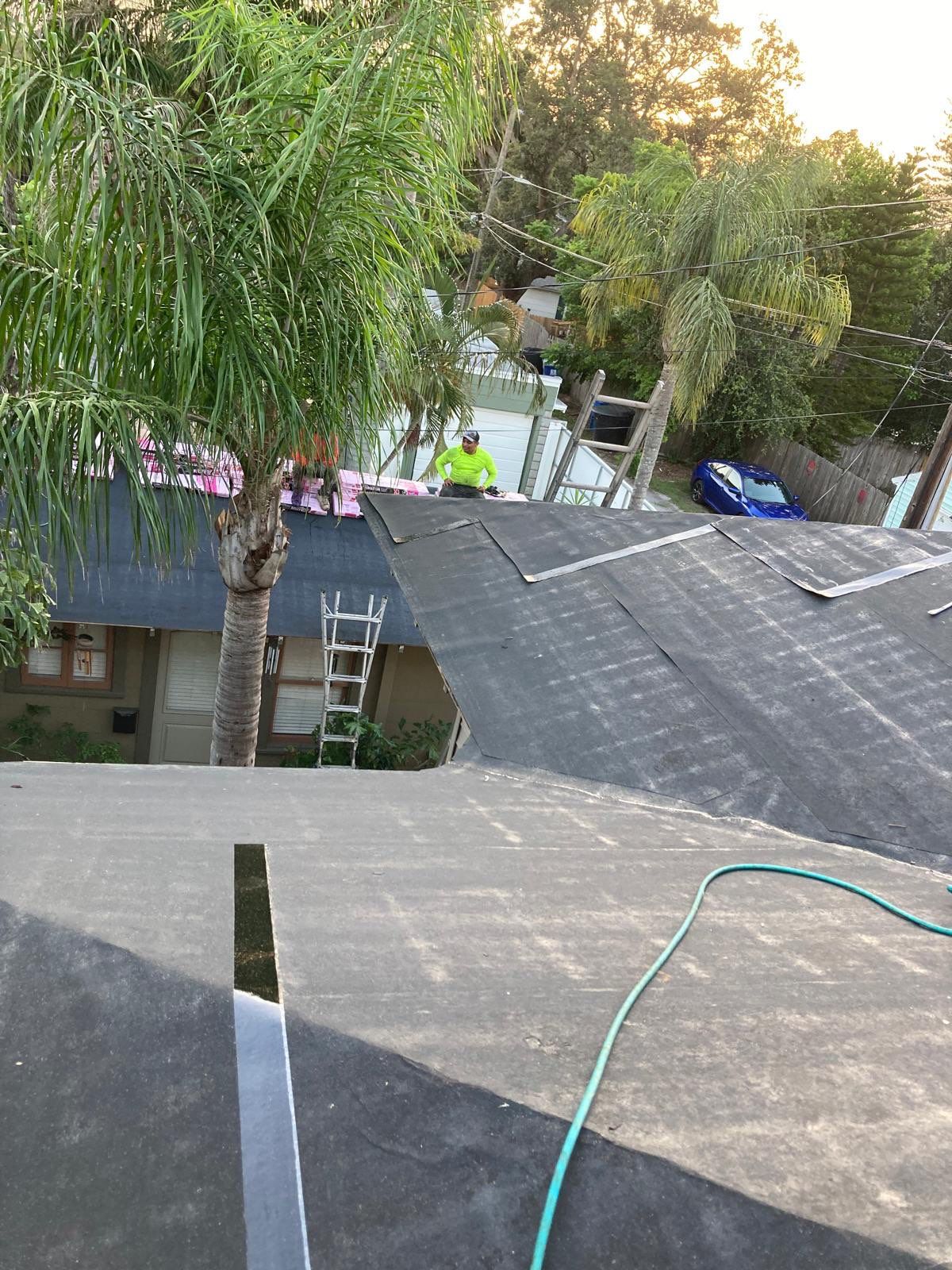 Project in St. Petersburg 33713 by Mitchell Roofing Company LLC 