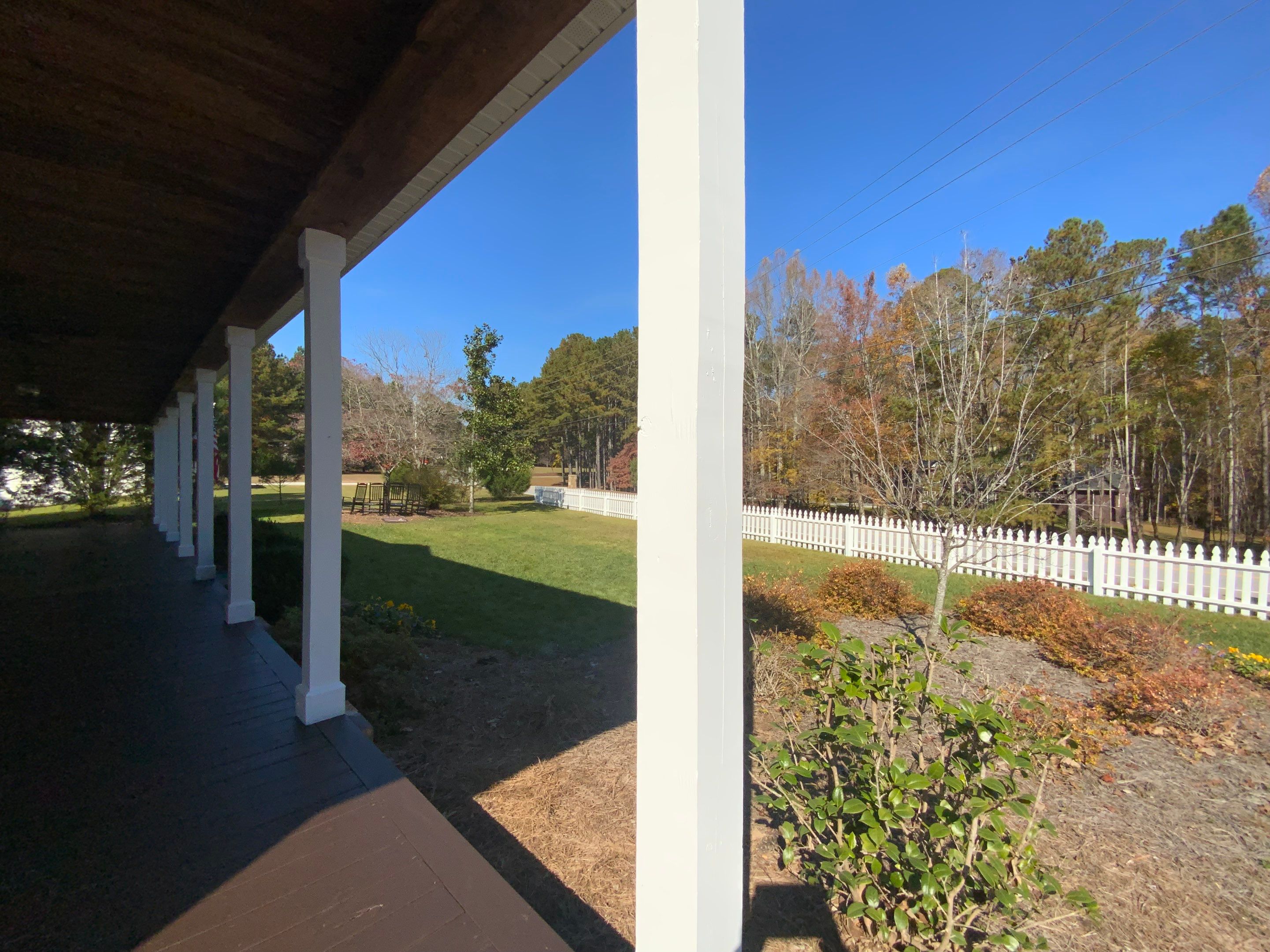 Exterior Trim Painting and Dark Deck Staining in Acworth by Swift Home Renovations