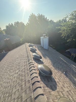 roof & skylight replacement in Edmond