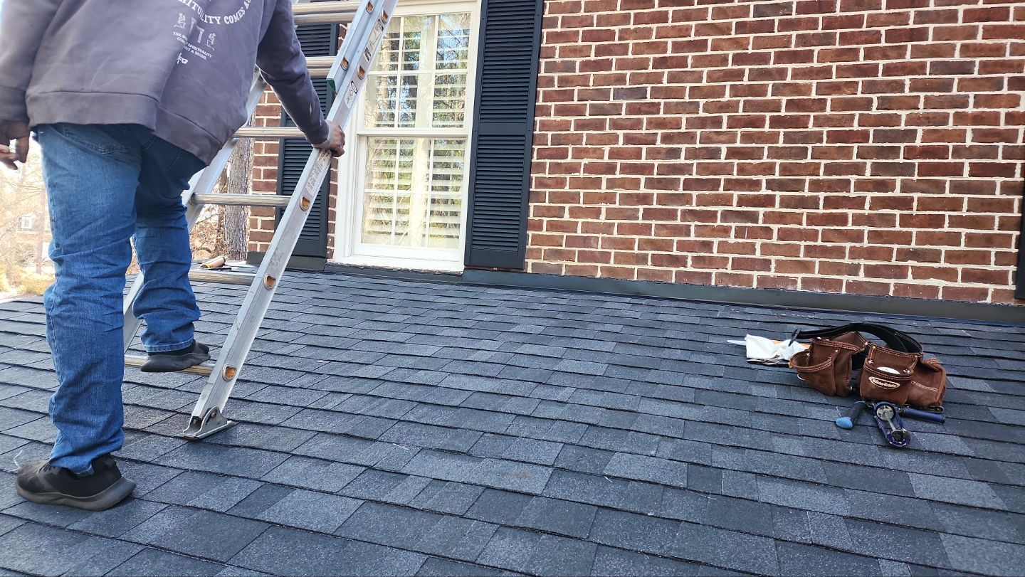 Residential Roofing Installation using Owens Corning Duration Williamsbur Gray by Indigo State Roofing