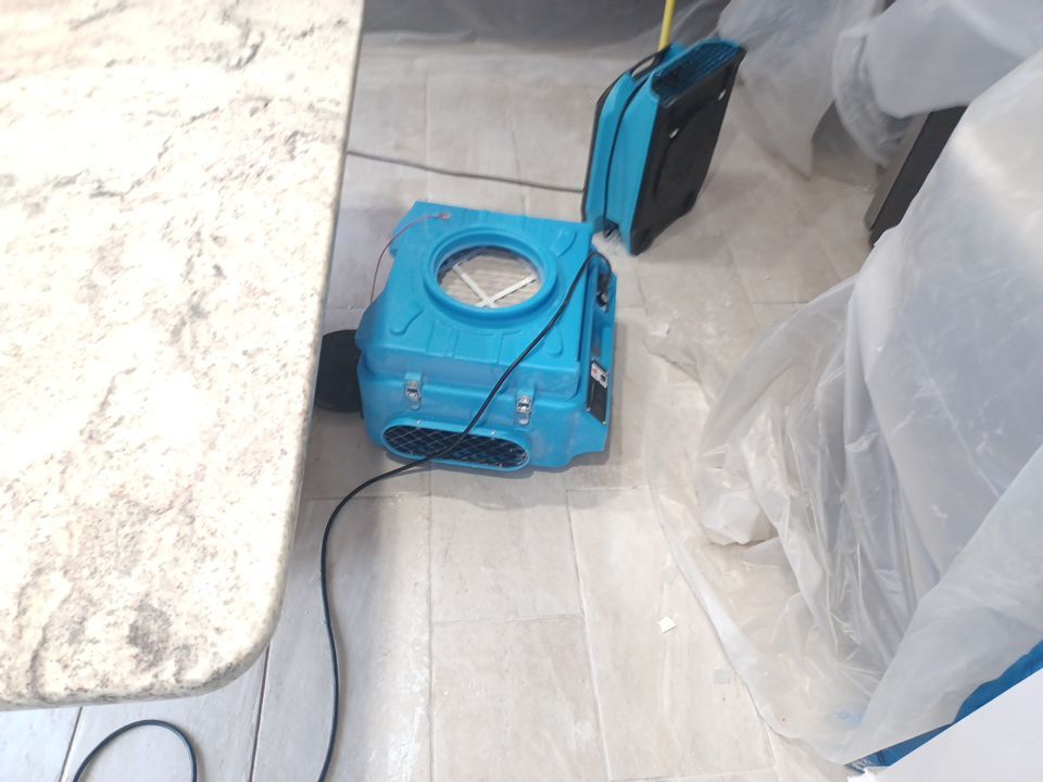 Project in West Bloomfield by EzDry Water Mitigation & Property Restoration