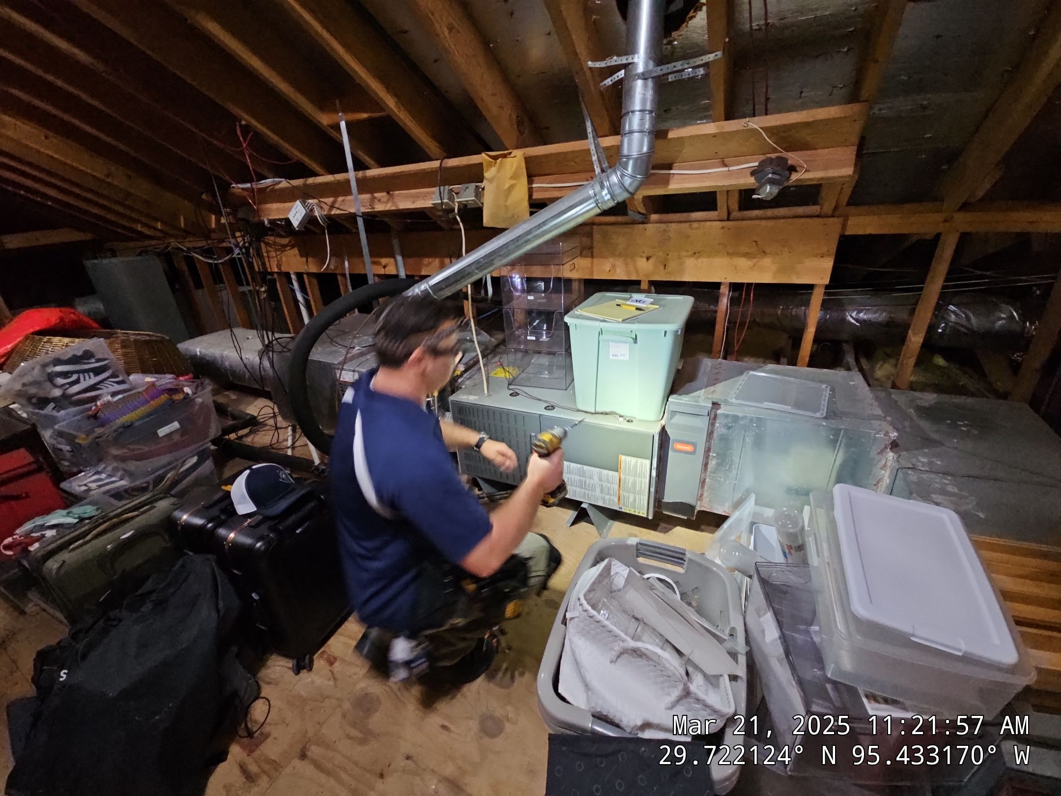 Project in Houston, TX by Texcellent A/C Service