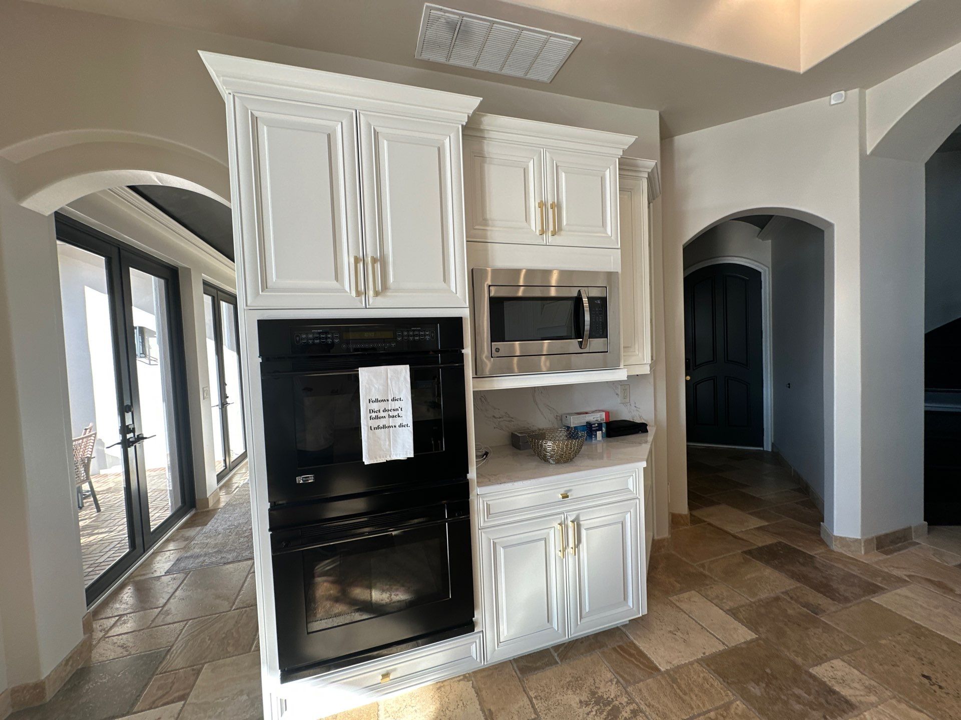 Two Tone Cabinets Repaint by Fresh Coat Painters