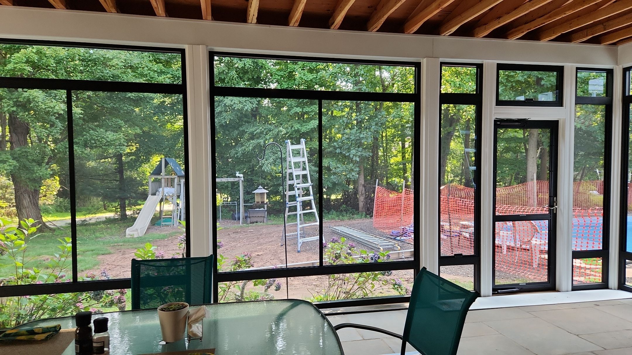 Summer Space Porch Enclosure by DiGiorgi Roofing and Siding Inc