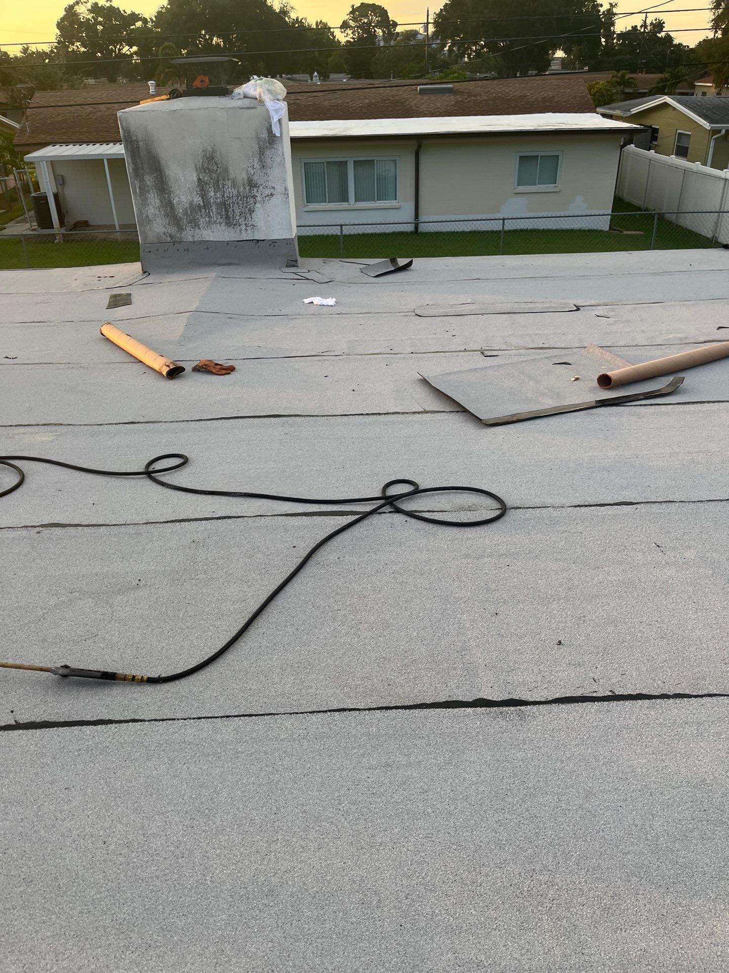 Project in St. Petersburg 33710 by Mitchell Roofing Company LLC 