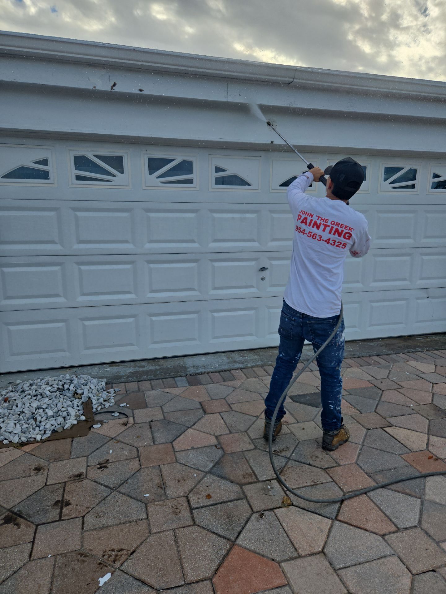 Residential Full Exterior  by John “The Greek” Painting