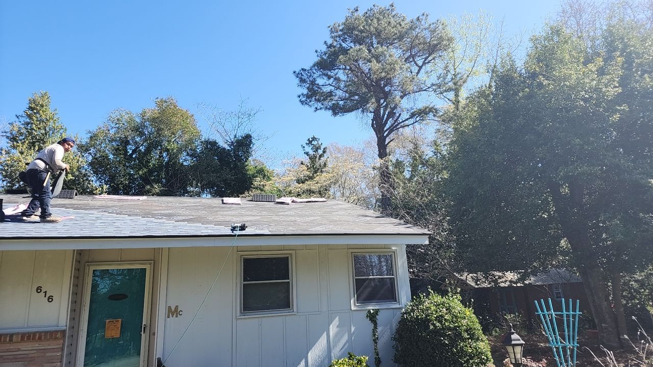 Residential Roofing Installation using Owens Corning Duration-Harbor Blue  by Indigo State Roofing