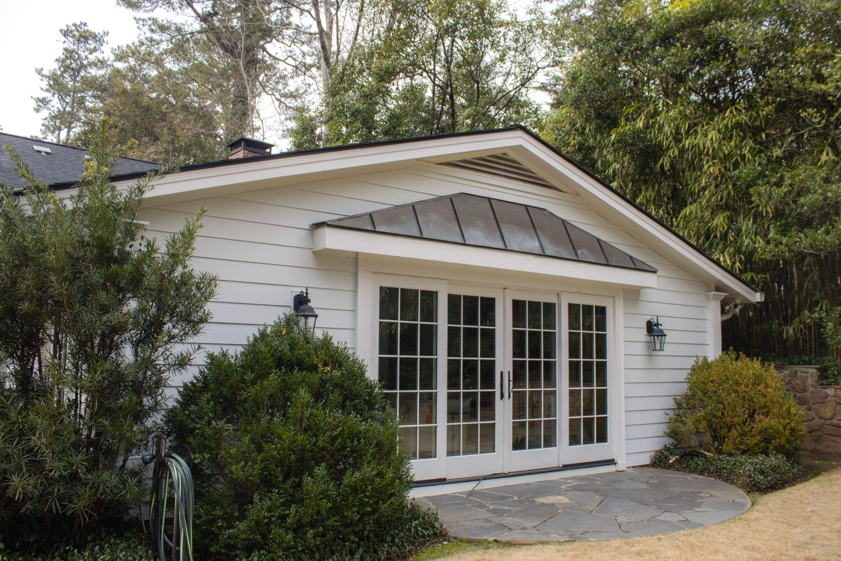 Siding Installation using James Hardie Color Plus Lap Siding by Nelson Exteriors 