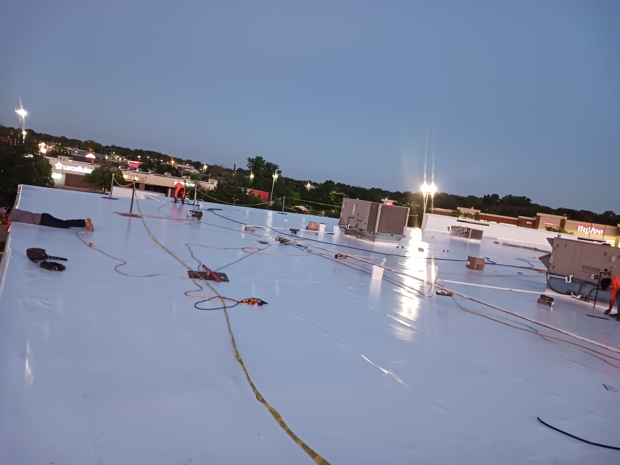 Roof Recover  by Grell Roofing