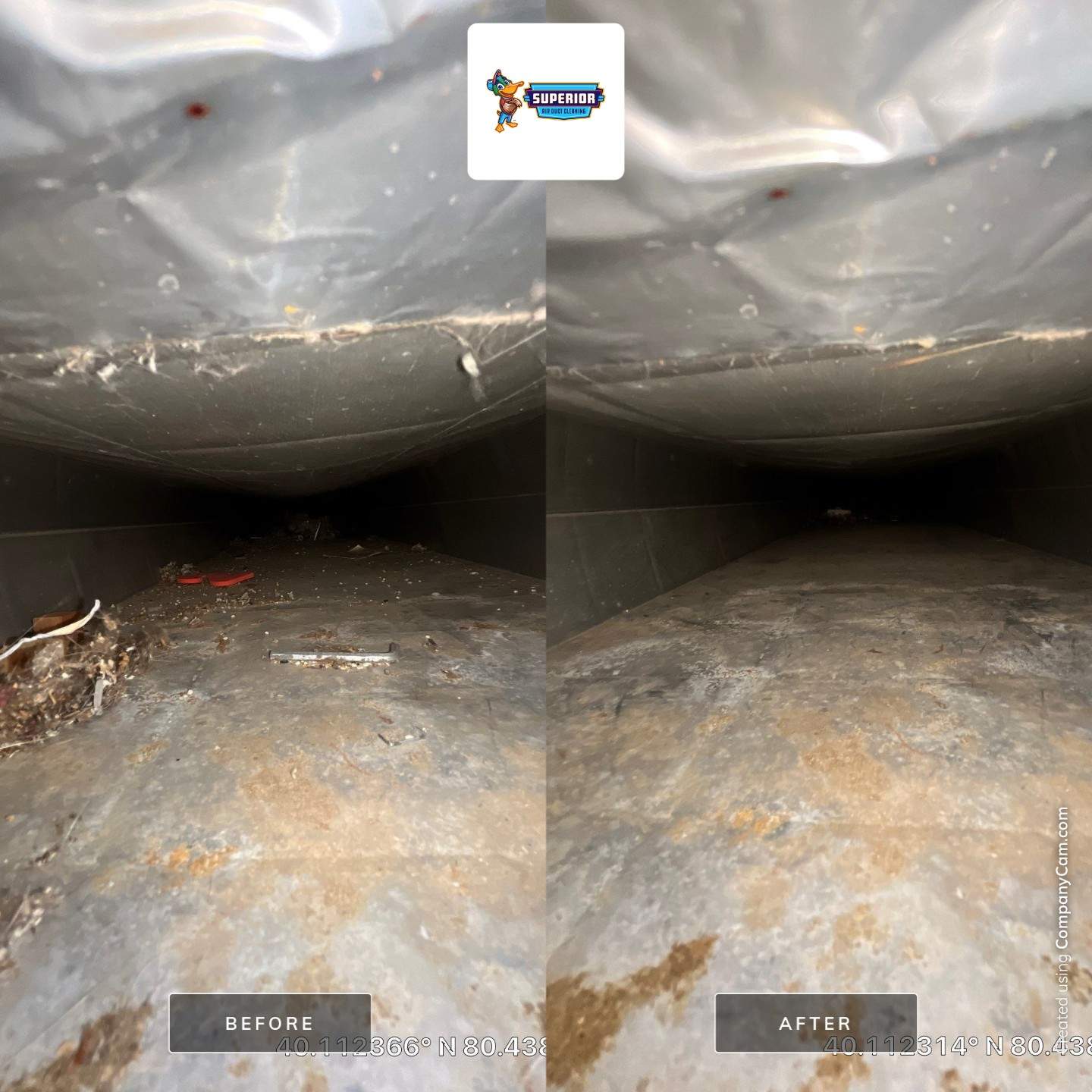 Air Duct Cleaning With a Vacuum Truck in Claysville, PA by Superior Air Duct Cleaning