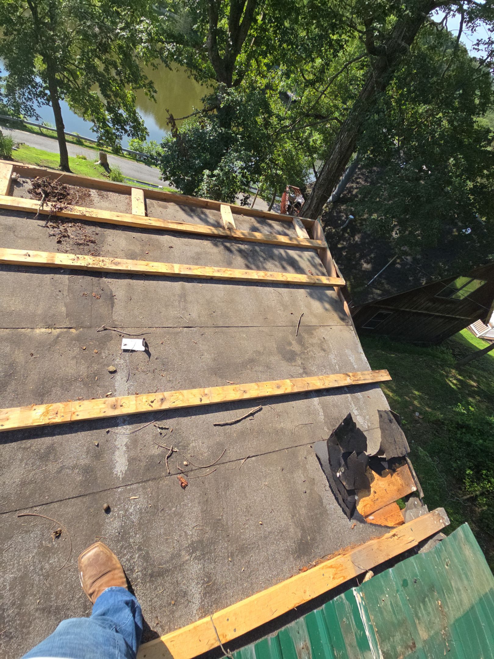 Residential Roofing Installation using Metal by Rainstoppers Roofing