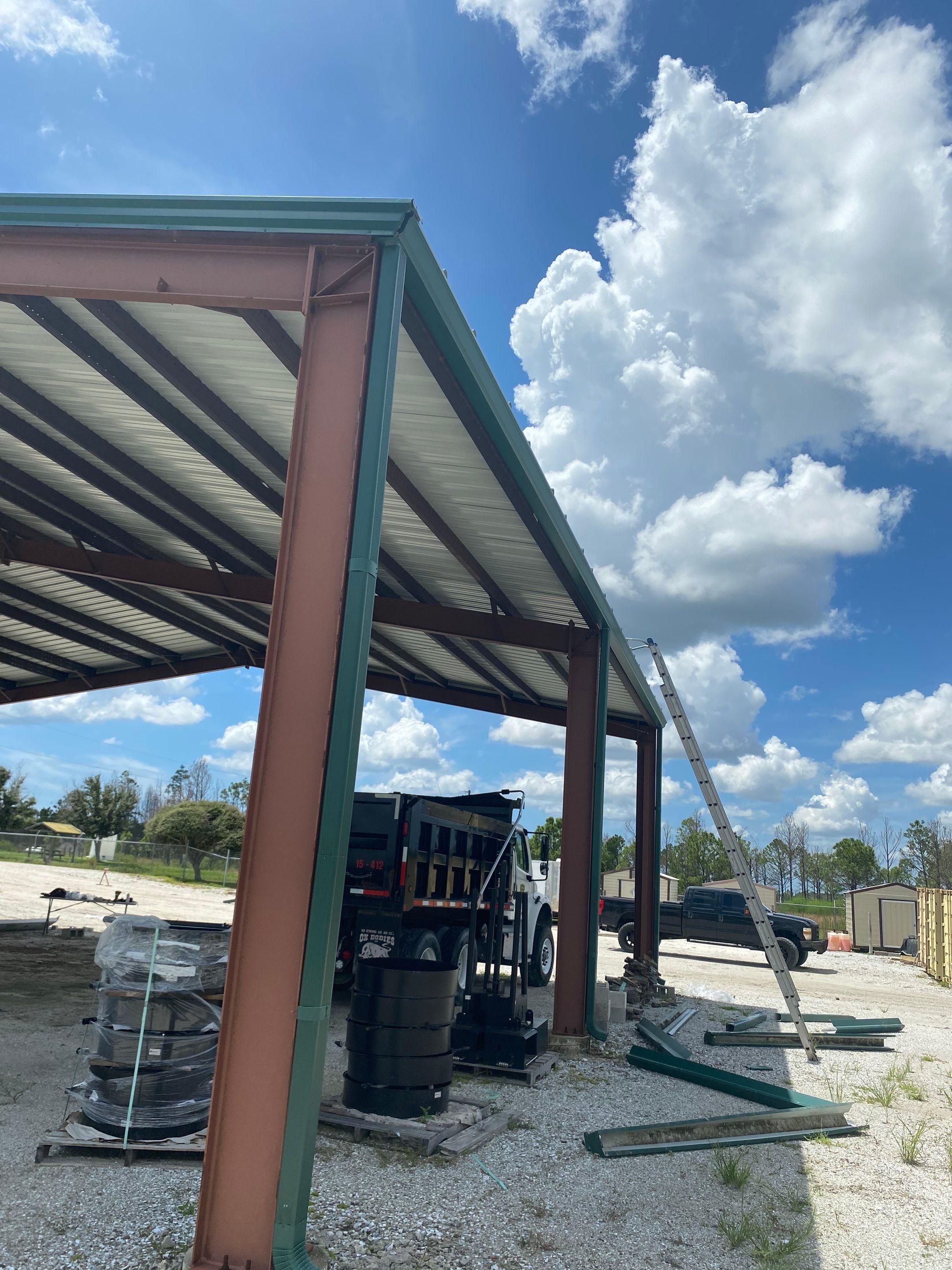 Commercial Soffit and Fascia Installation in North Port FL by Gutter Professors