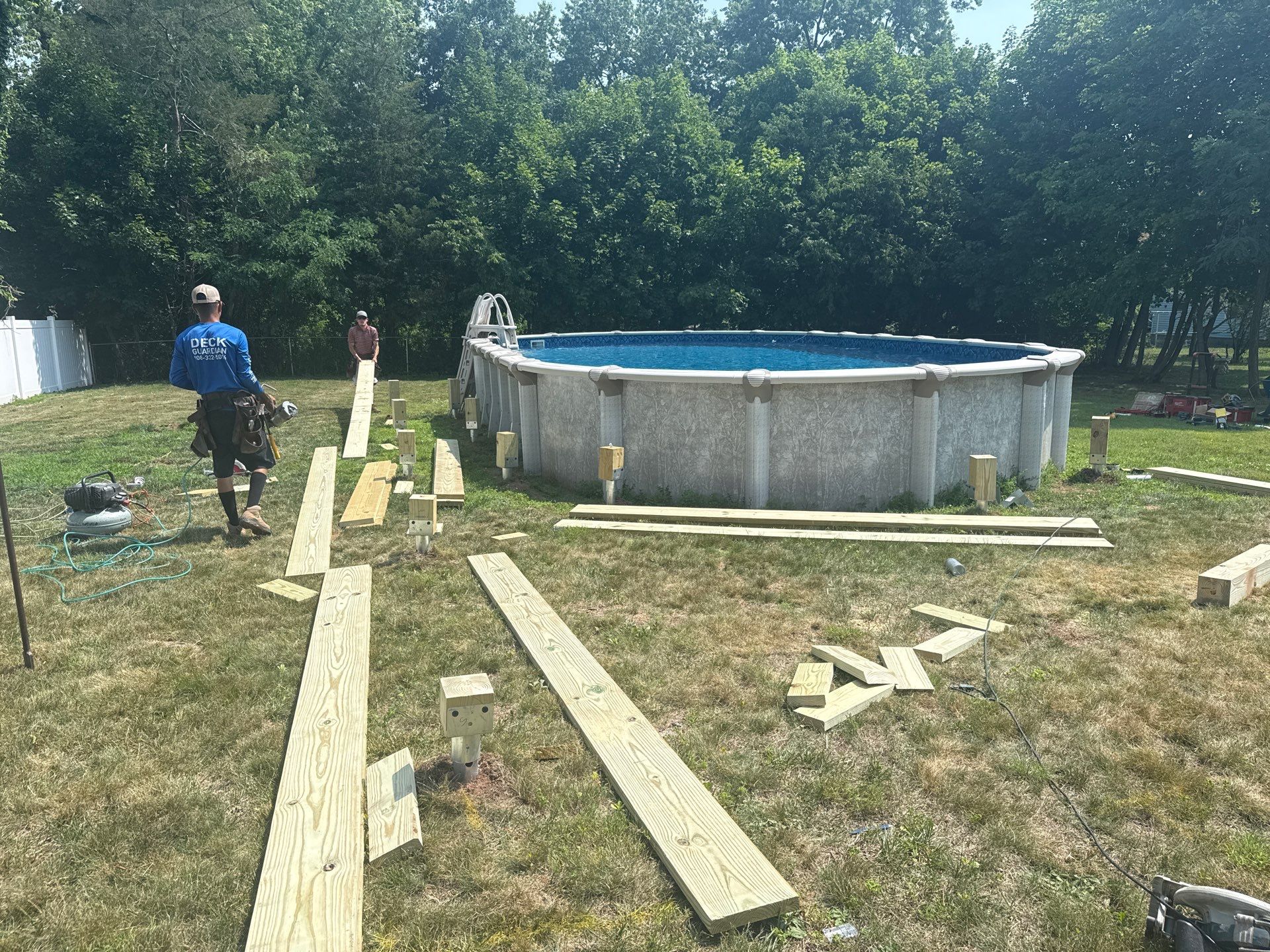 New Deck in Franklin Township, New Jersey by deck guardian