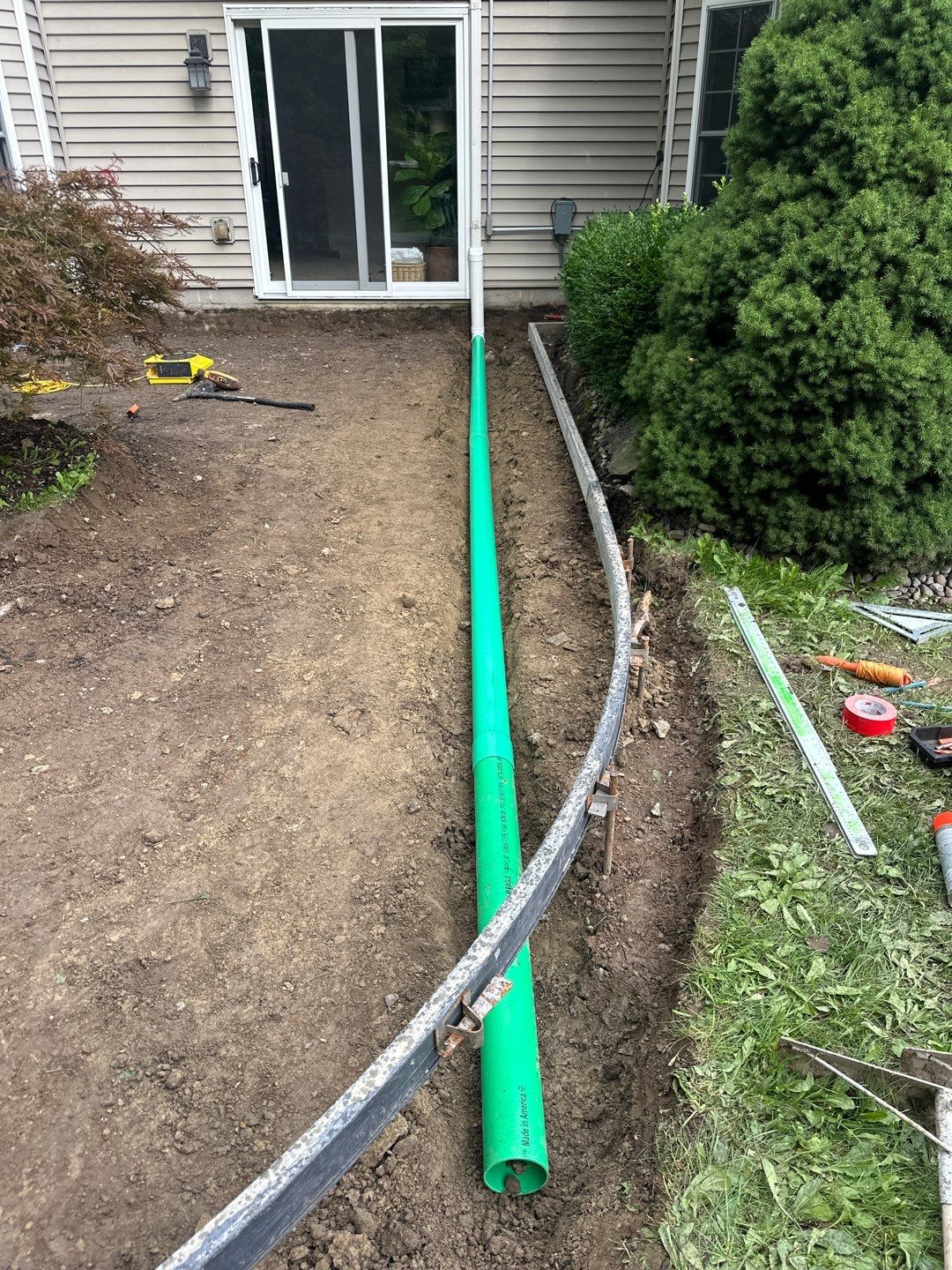 Majestic ashlar stamped concrete patio  by NG Masonry & Construction LLC