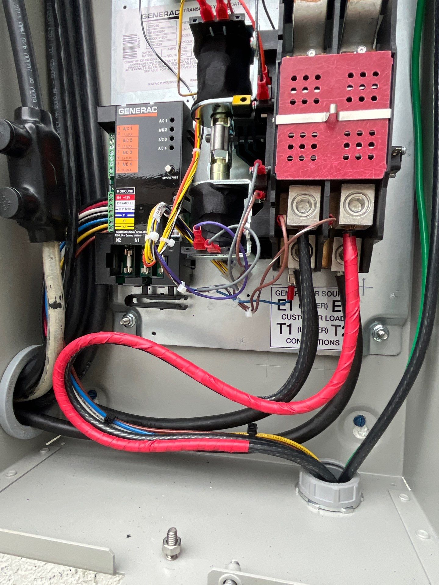 18kW Generac Whole Home Generator and 200A Automatic Transfer Switch by Smartron Electric