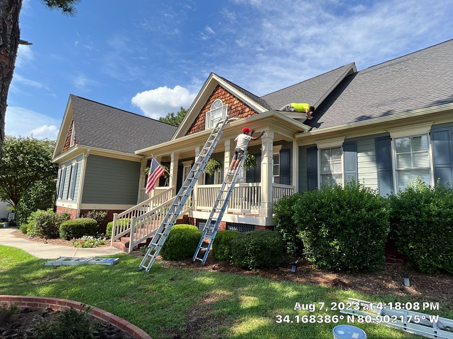 Exterior Trim Paint Project by Geaux 2 Guy, LLC