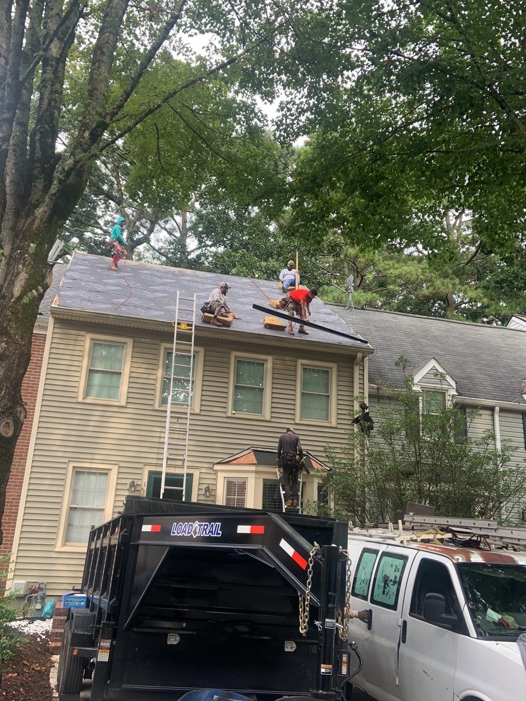 Townhome Hail-Damaged by Georgia Roof Advisors