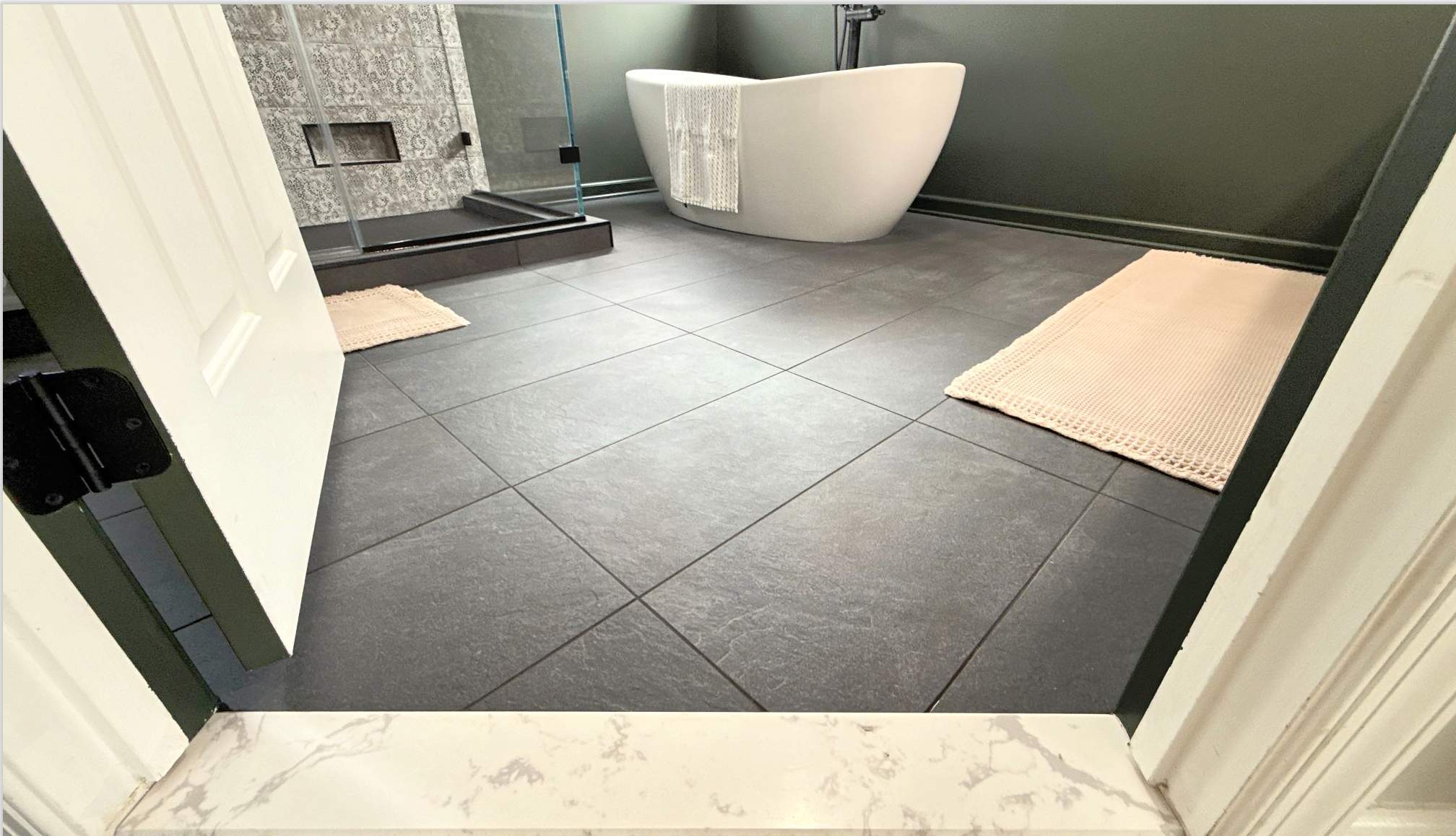 McGinnis Master Bath by Integrity Tile and Home LLC