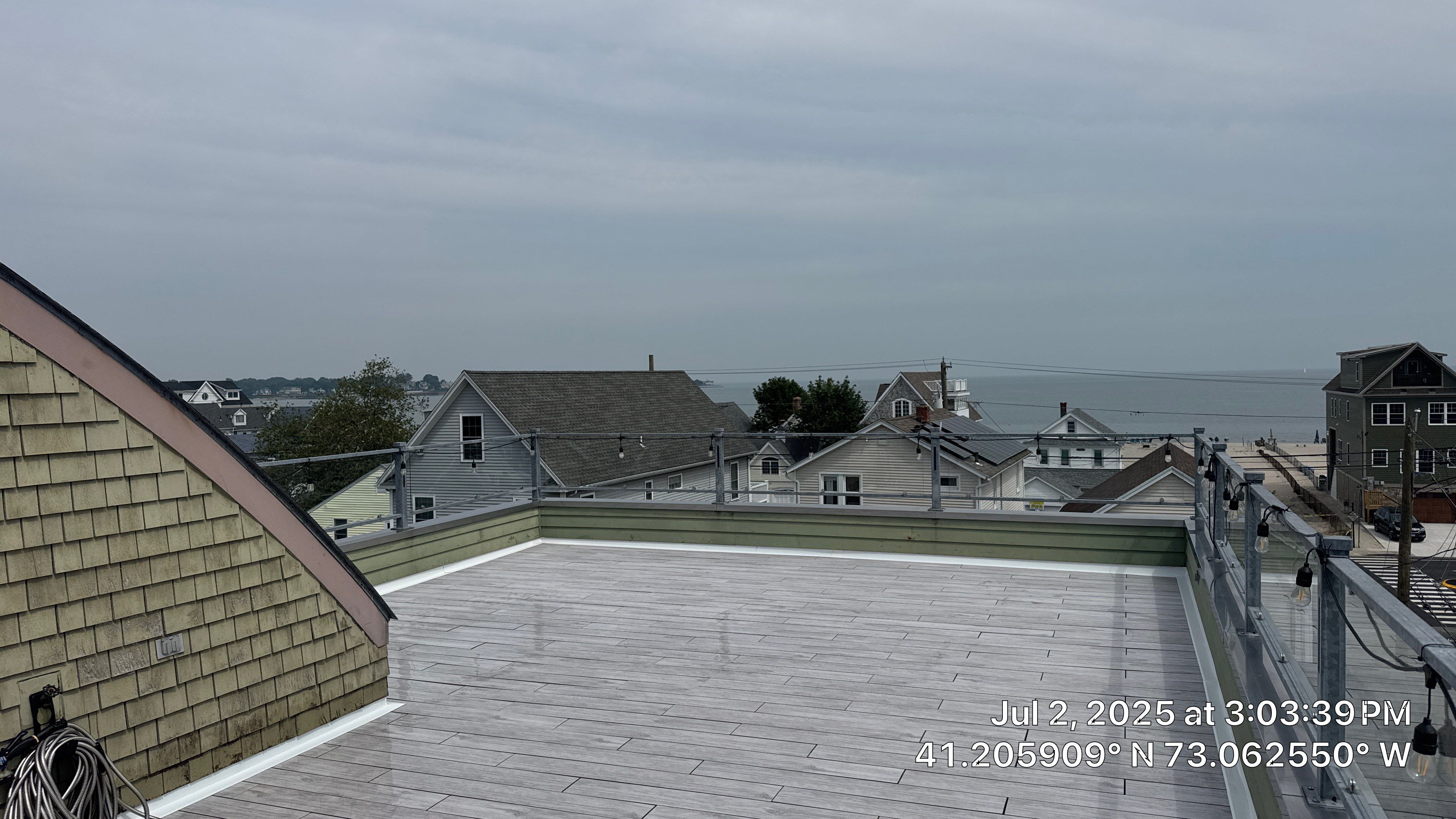 Deck Installation using Tanzite Stone Decking by A Plus Exterior