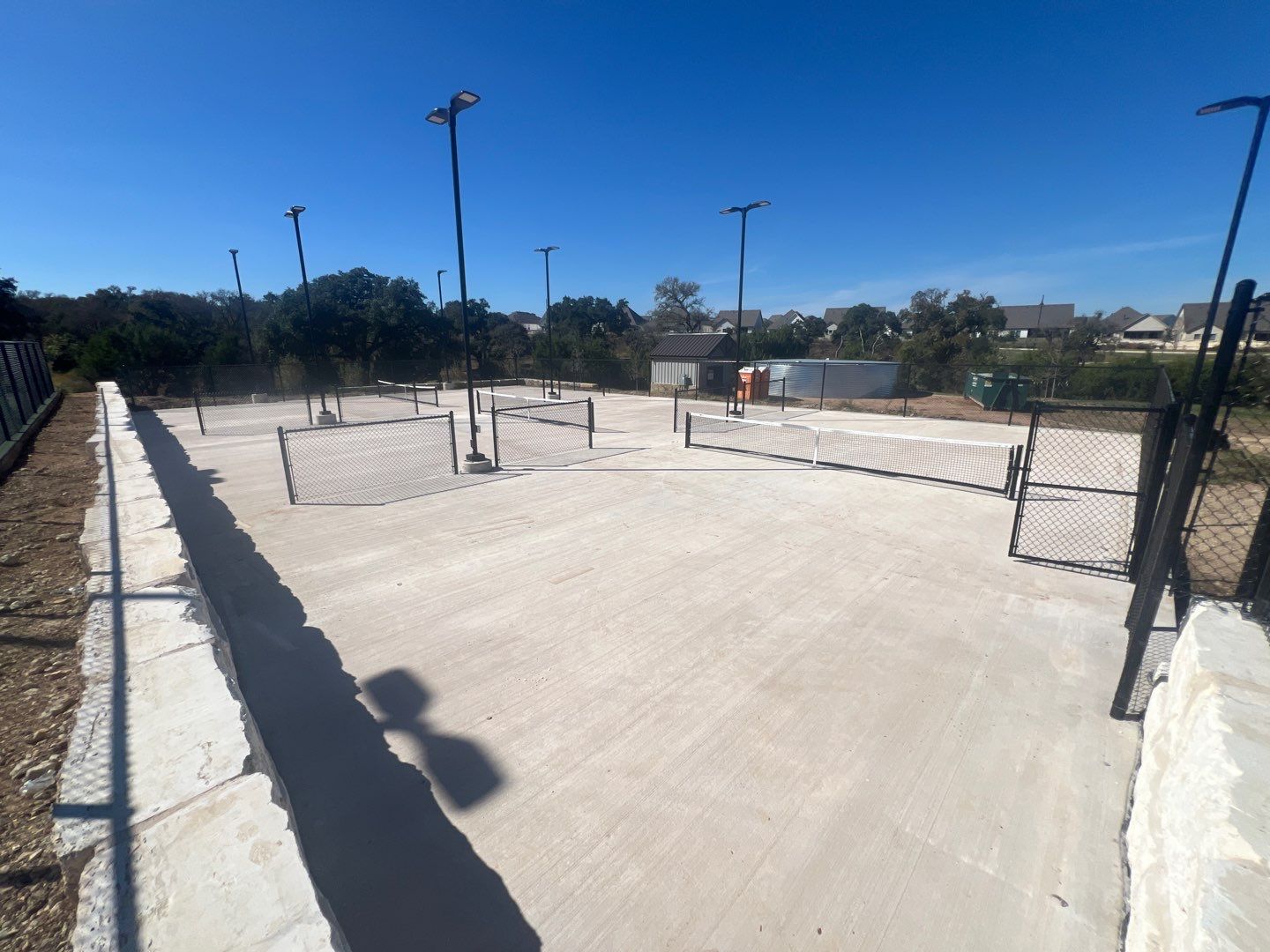 Project in Liberty Hill by Sport Court Austin