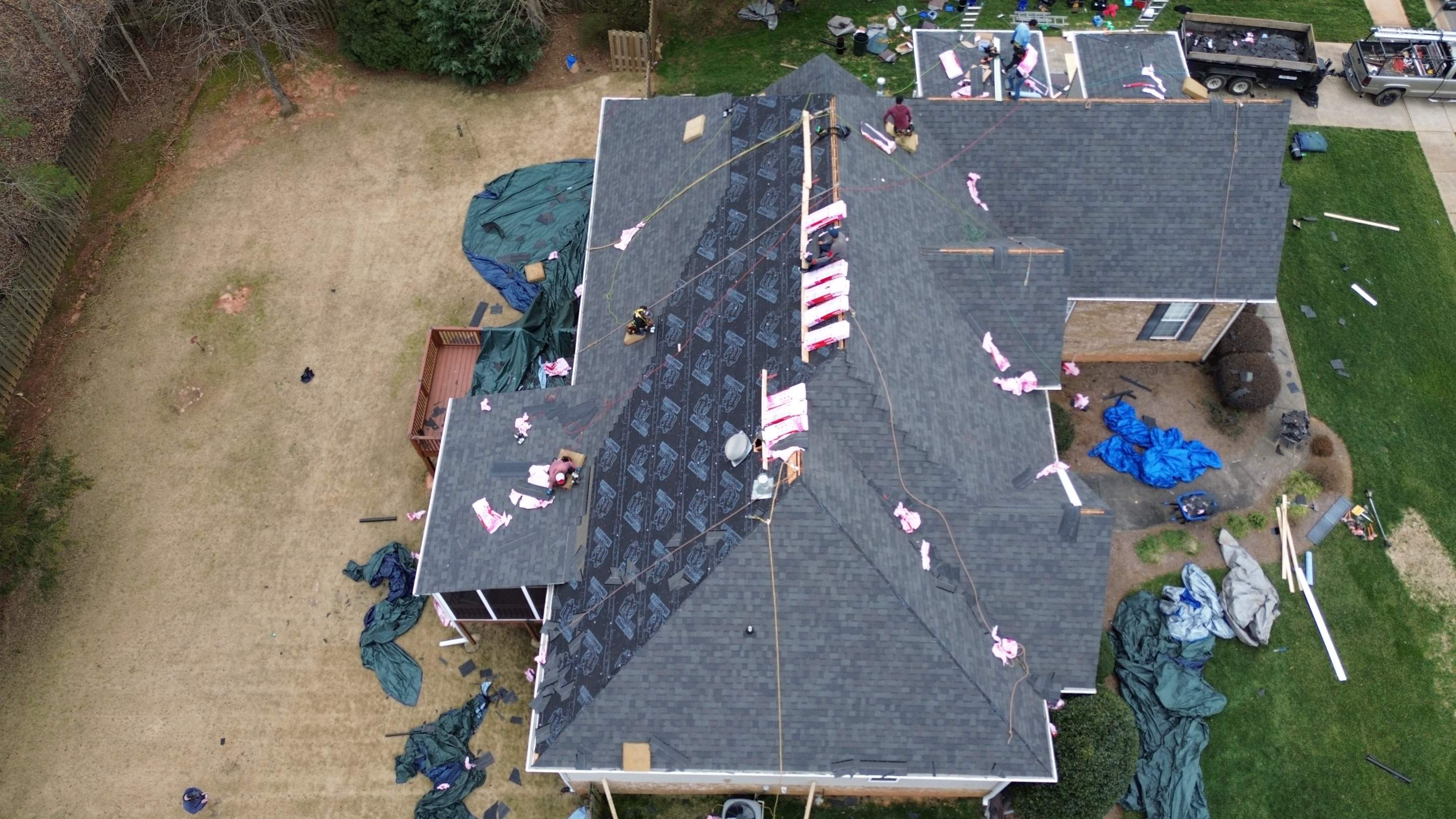 Rock Hill- Williamsburg Gray by Merritt Roofing LLC
