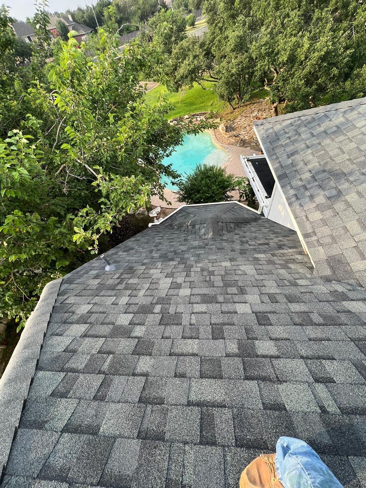 Full Residential Roof Replacement and Architectural Shingle Installation in Austin by Caliber Restoration LLC