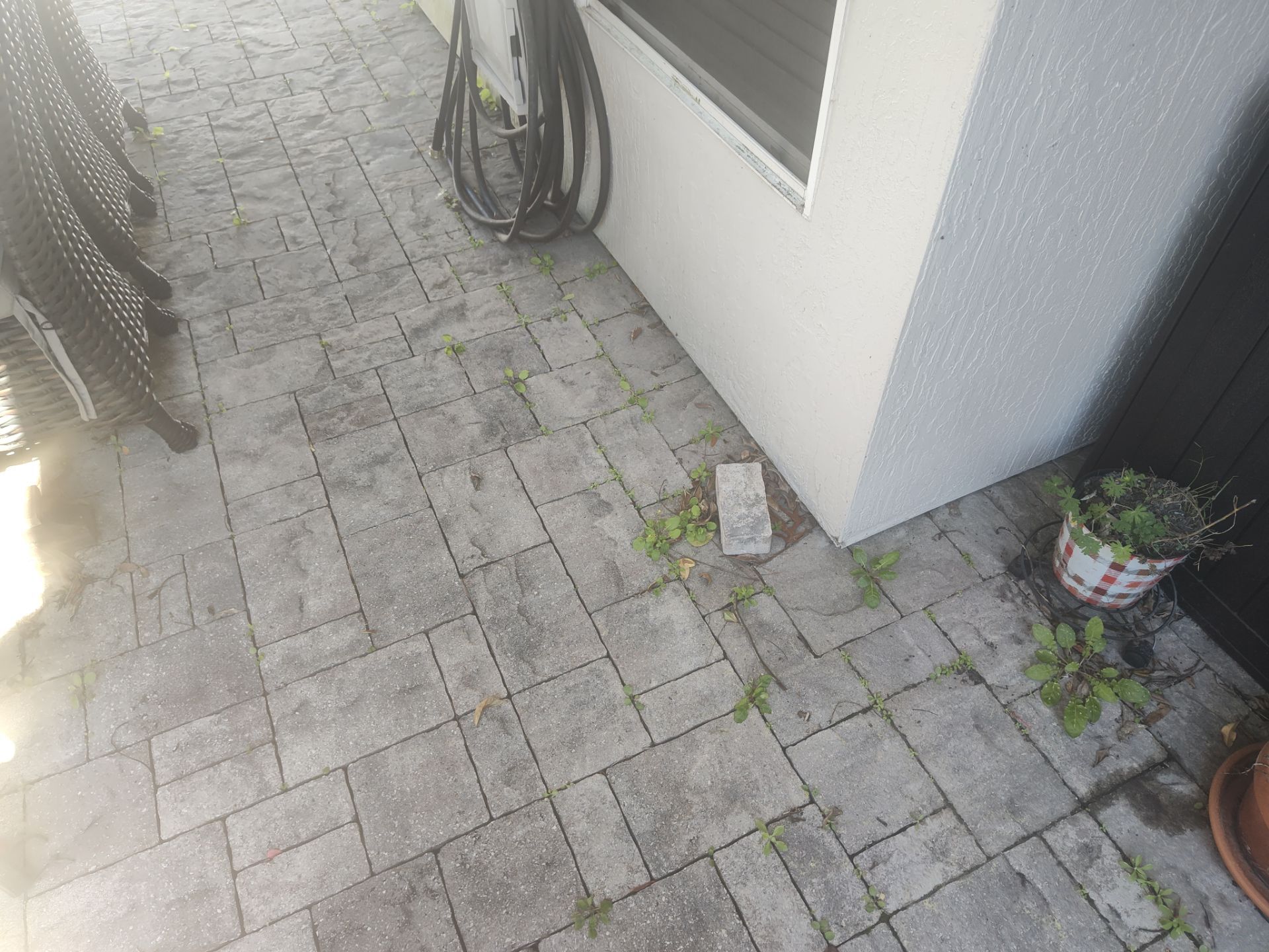 paver patio using Concrete Sealant by DuraSeal