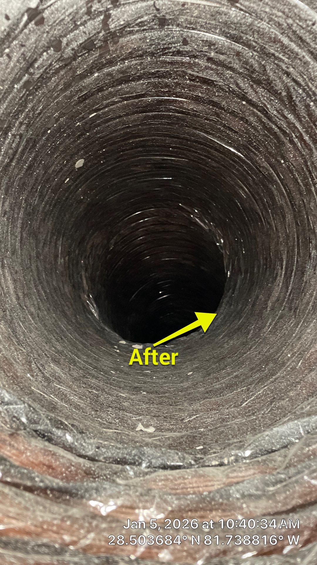 Air Duct and Dryer Vent cleaning in Clermont by Hygienic Air, Inc