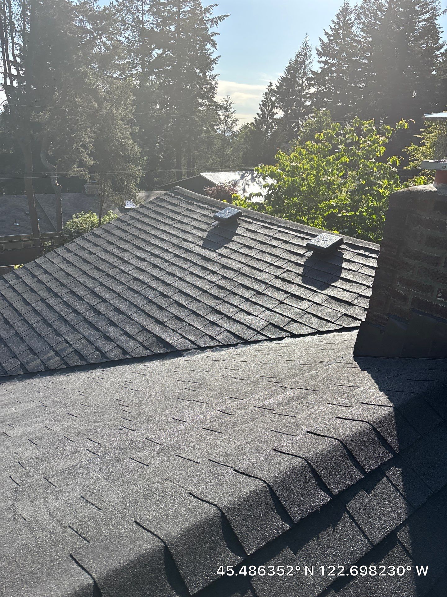Project in Portland by Tom Leach Roofing