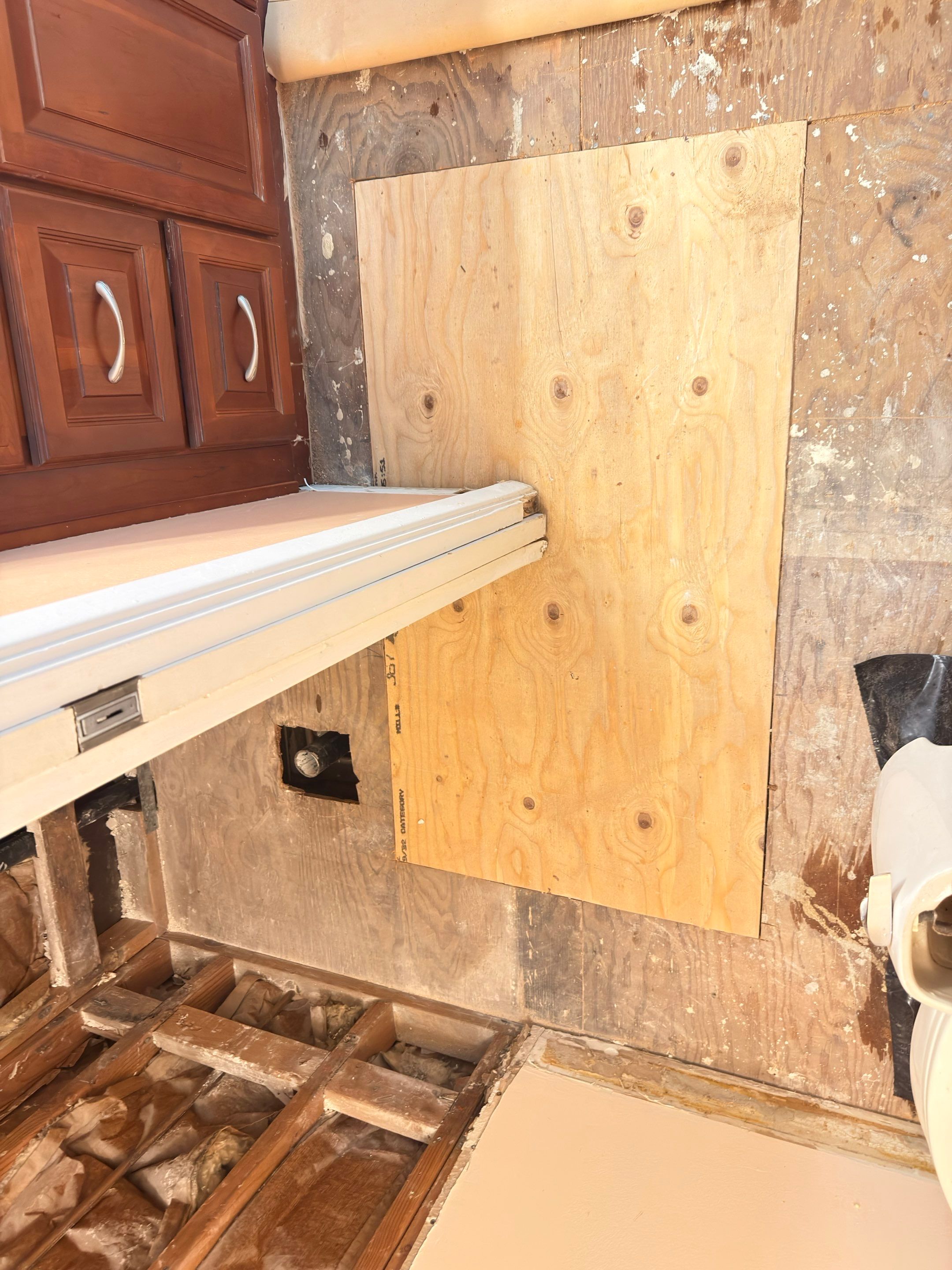 Shower Remodel due to Water Intrusion by Anza Builders, Inc. 