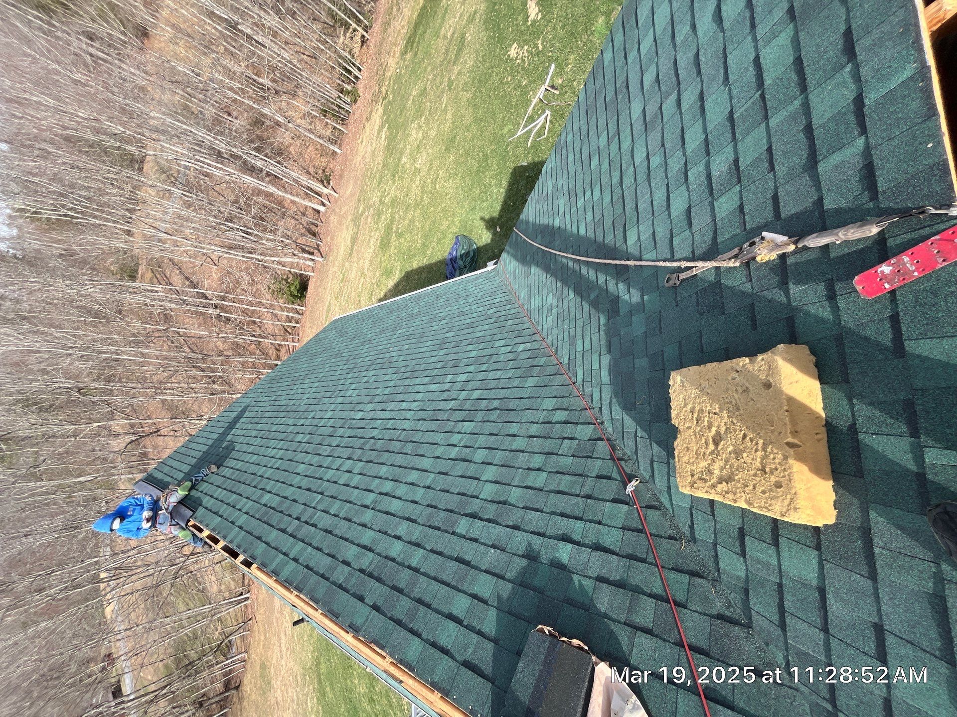 Residential Roofing Installation using Certainteed Landmark Pro Shingles by Fahey Roofing + Contracting