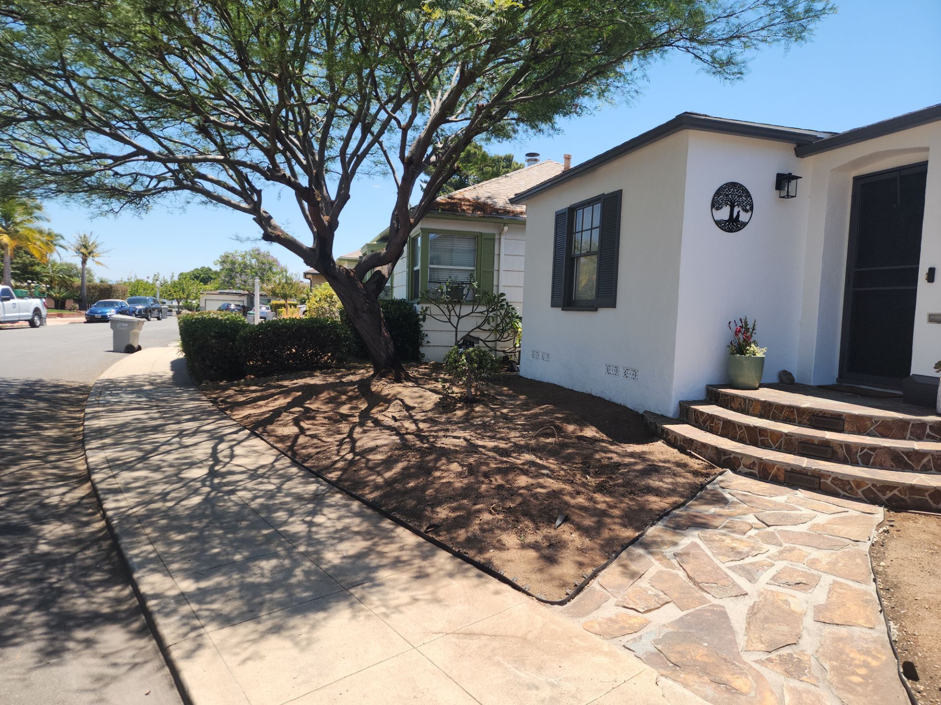 Xeriscape Transformation with River Rock and Irrigation in San Diego by Yard Techs