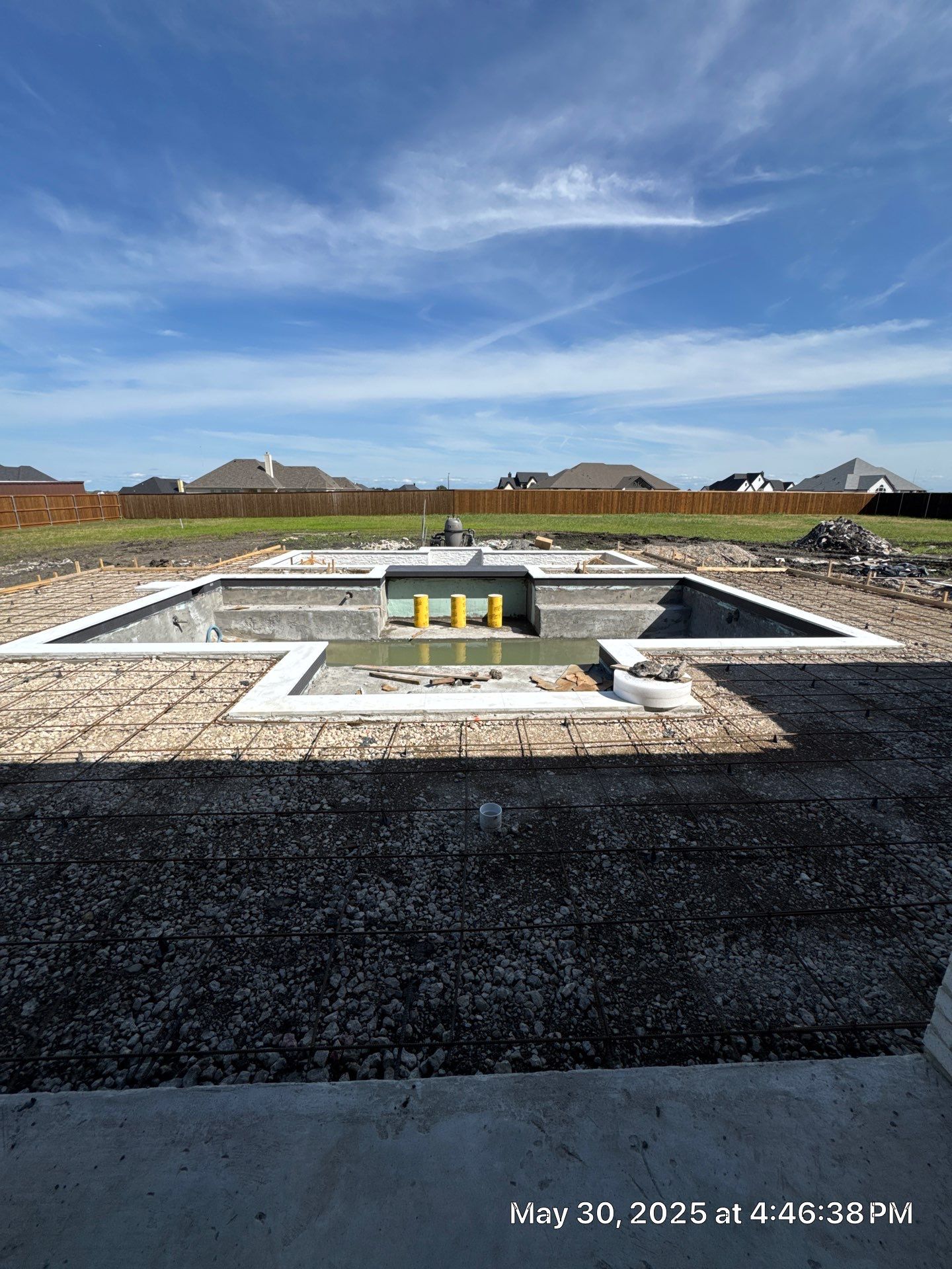 Modern Geometric with Sunken Pool Bar by Pinnacle Pools and Spas - DFW