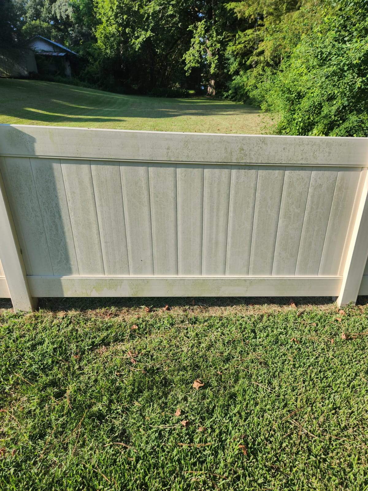 Fence Soft Wash by College Bros Outdoor services