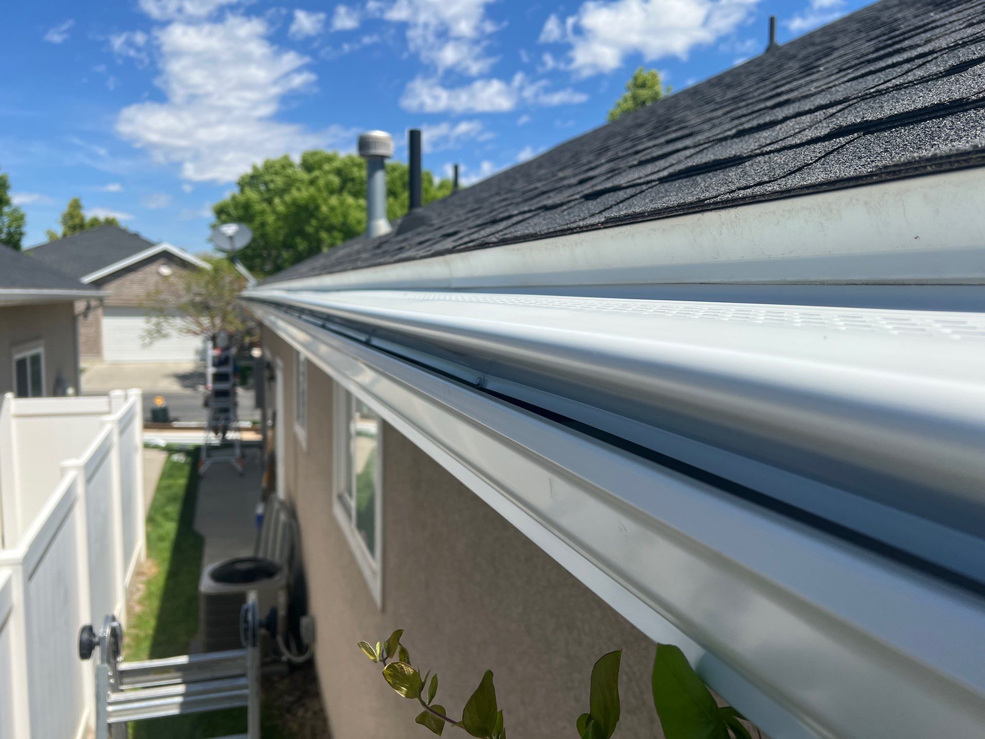 Project in Riverton by Emerald Gotcha Gutters 
