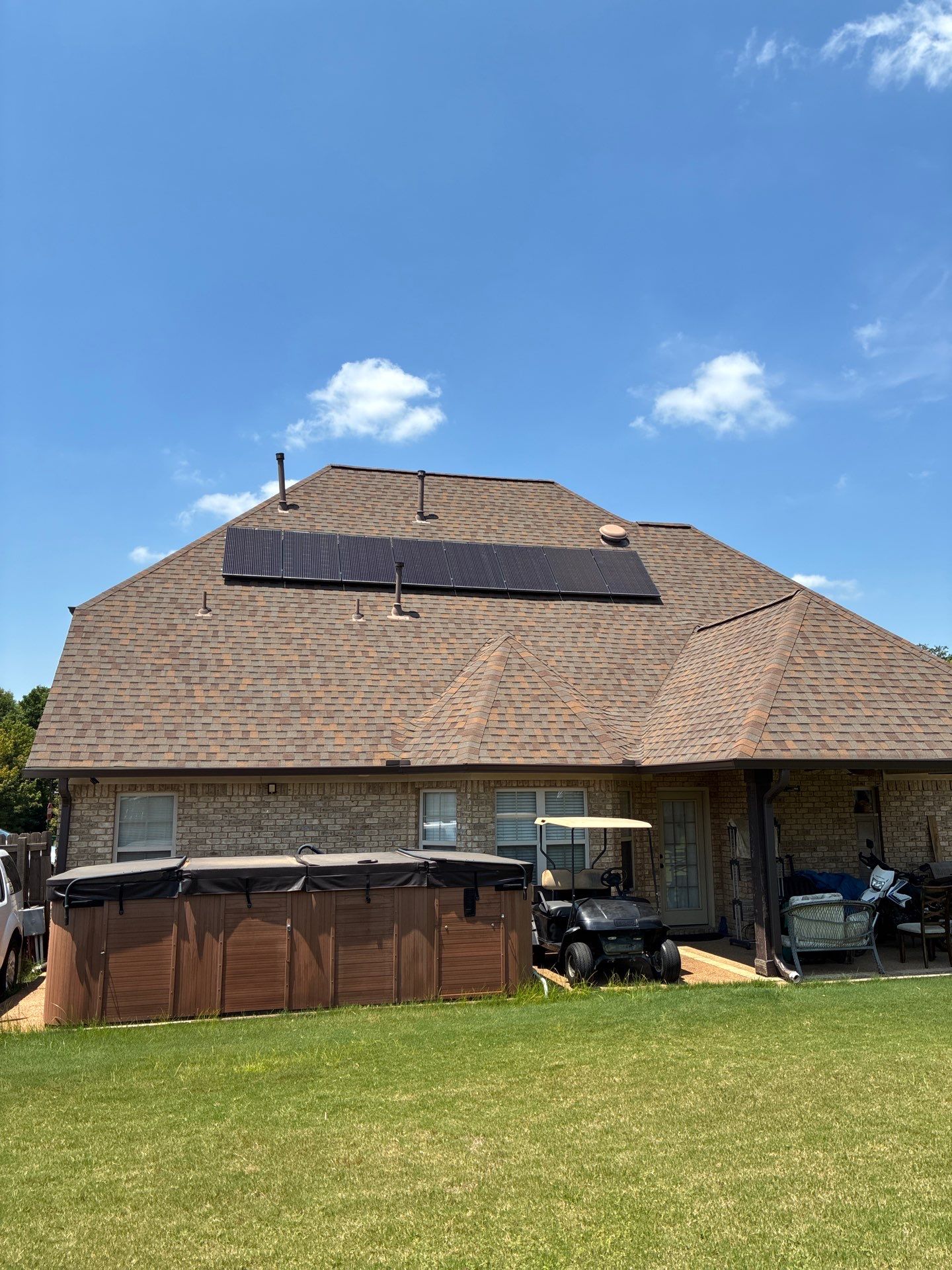 Project in Medina by Green Wave Solar 