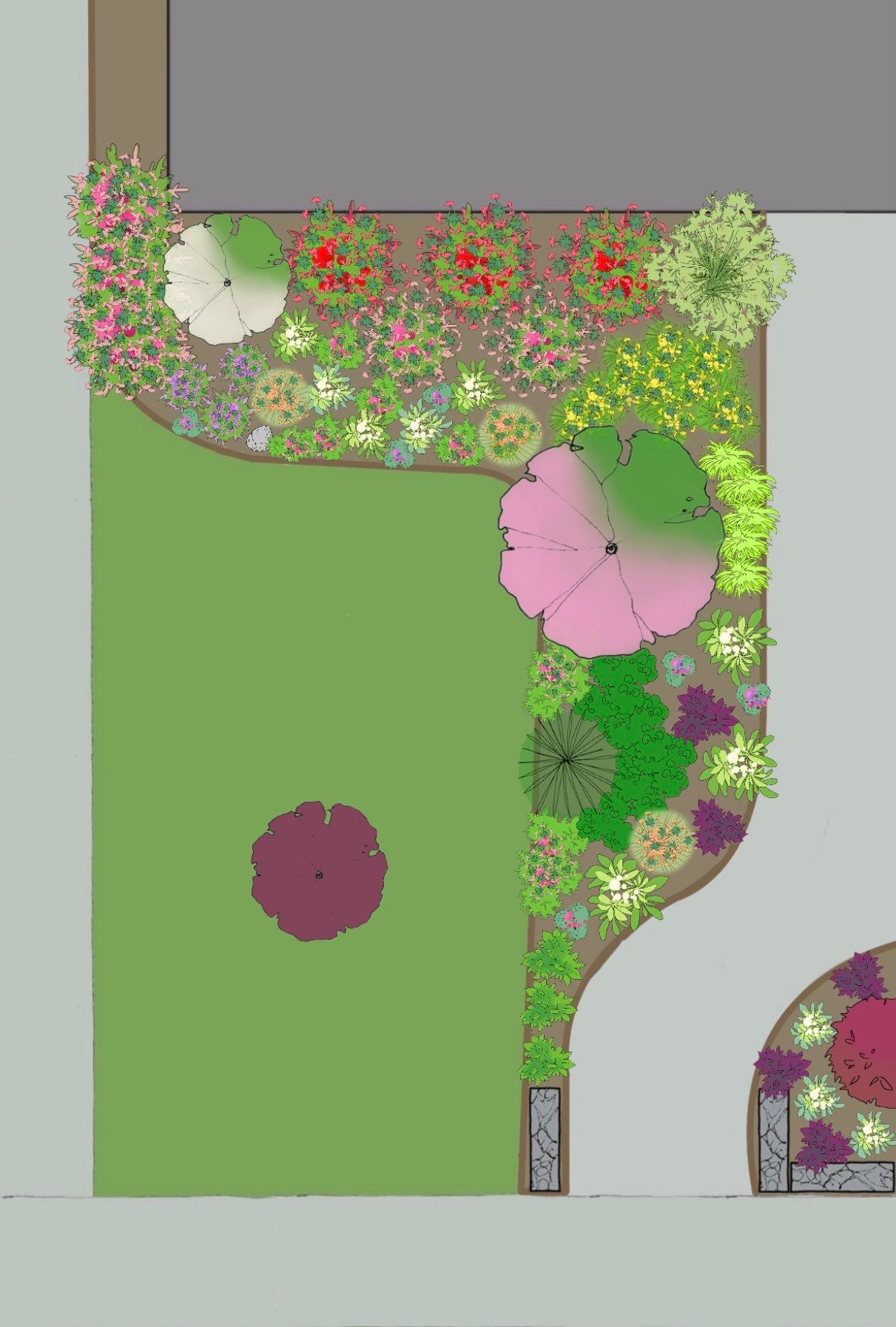 Woodland Island Project by Elm Rose Gardens