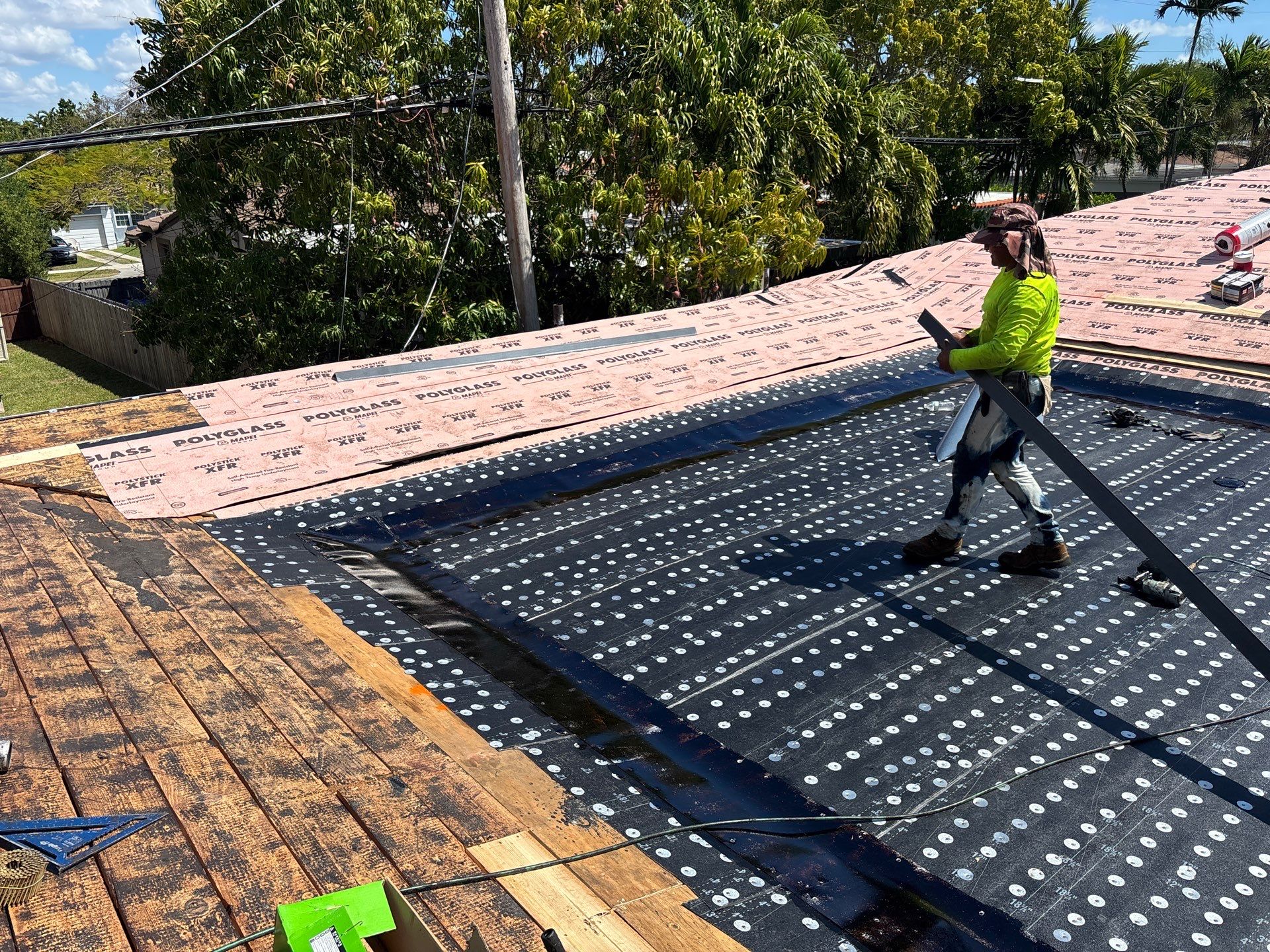 Project in Miami, FL by T&S ROOFING SYSTEMS, INC.