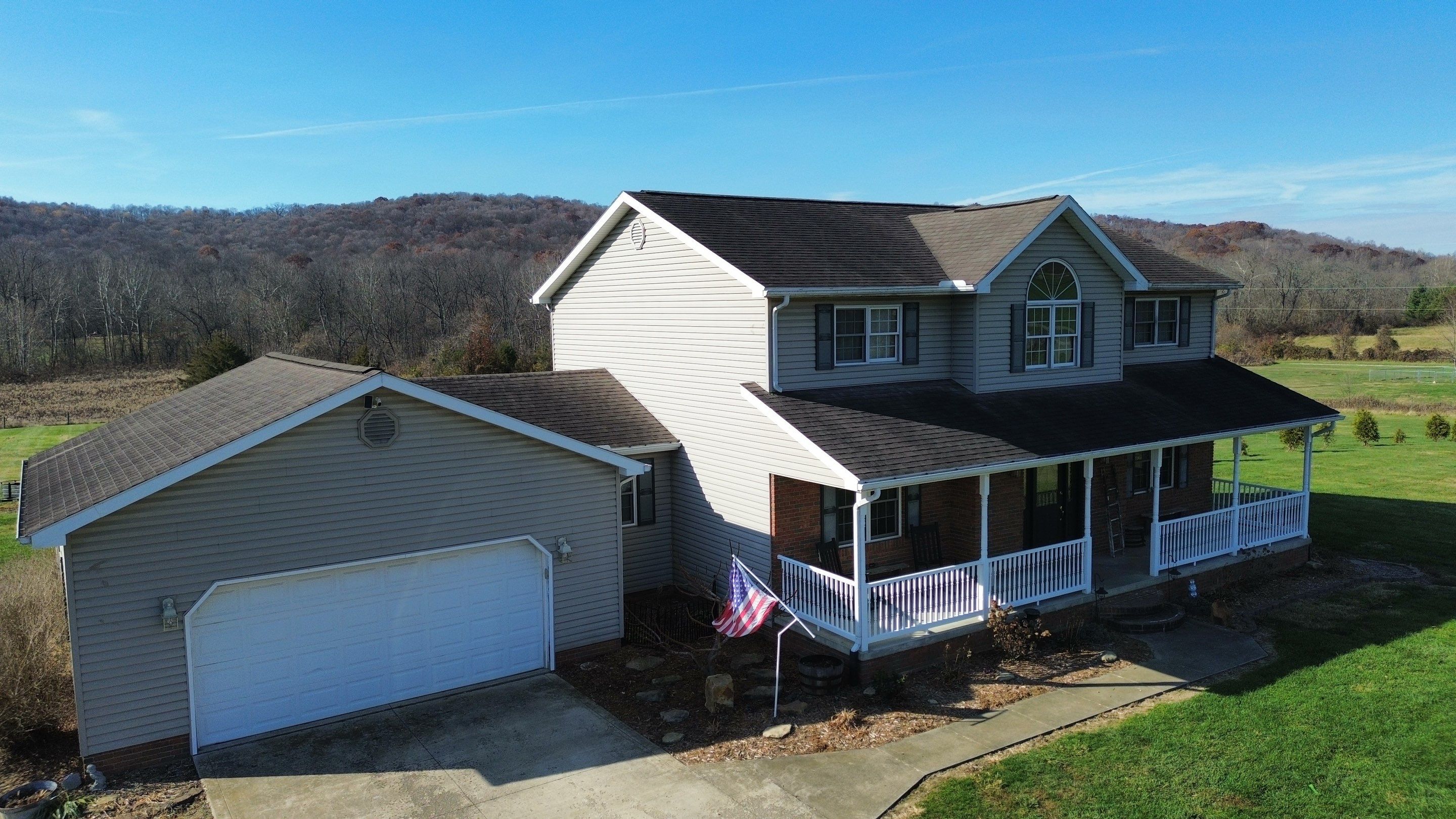 Residential Roofing Installation using Performance Panel Metal - Frost Black by RoofX 