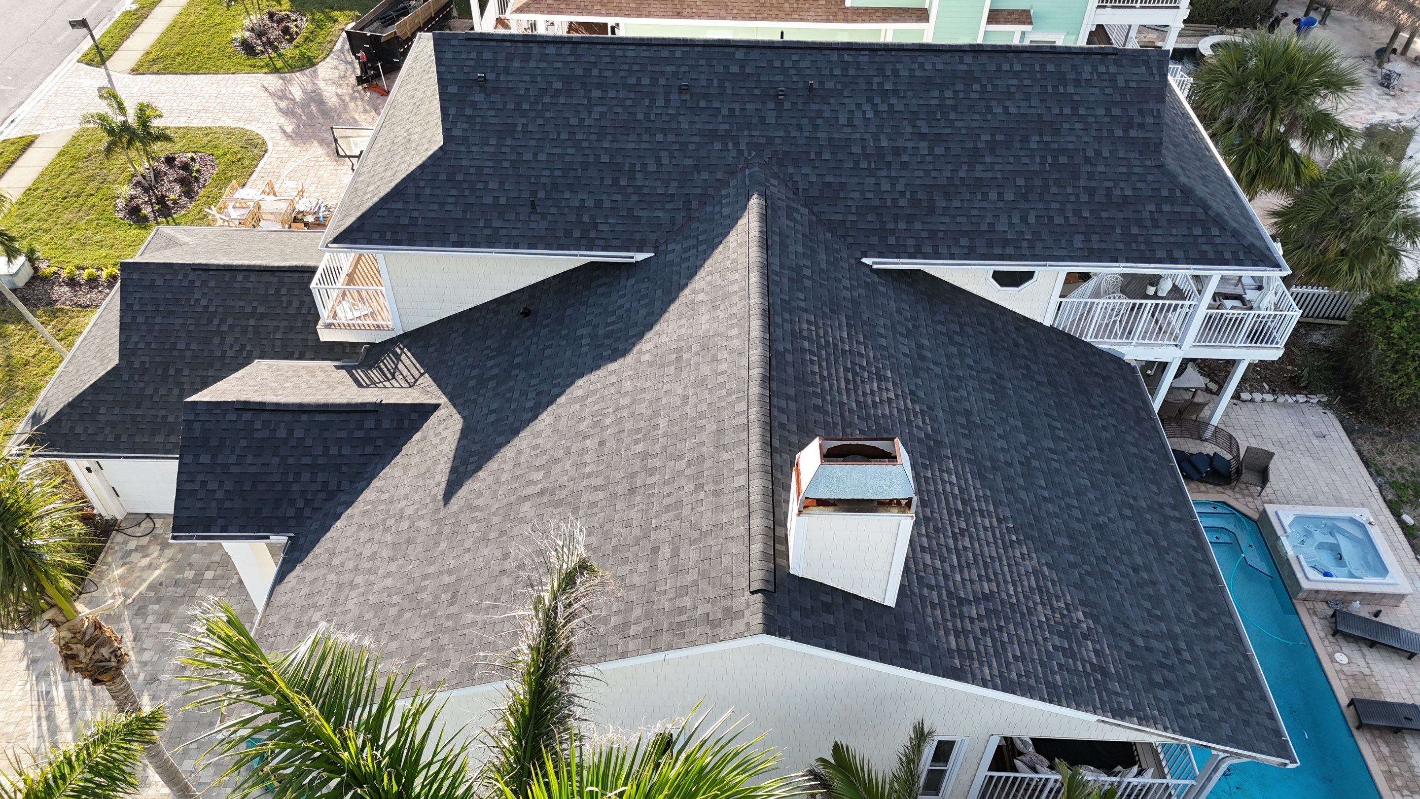 Roof Replacement in St. Pete Beach FL. by Steadfast Roofing 