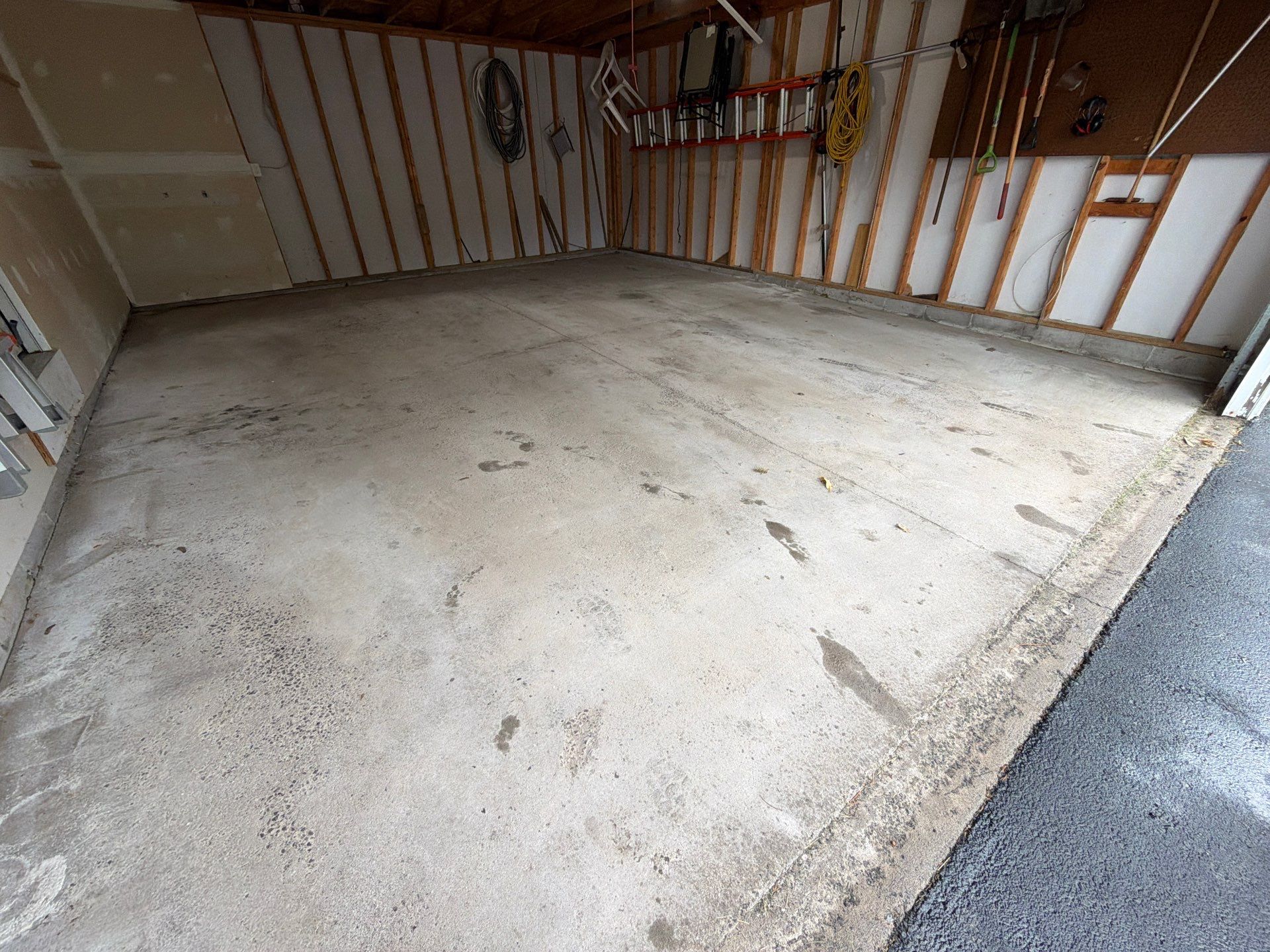 Vintage Silverado Garage Coating by NG Masonry & Construction LLC