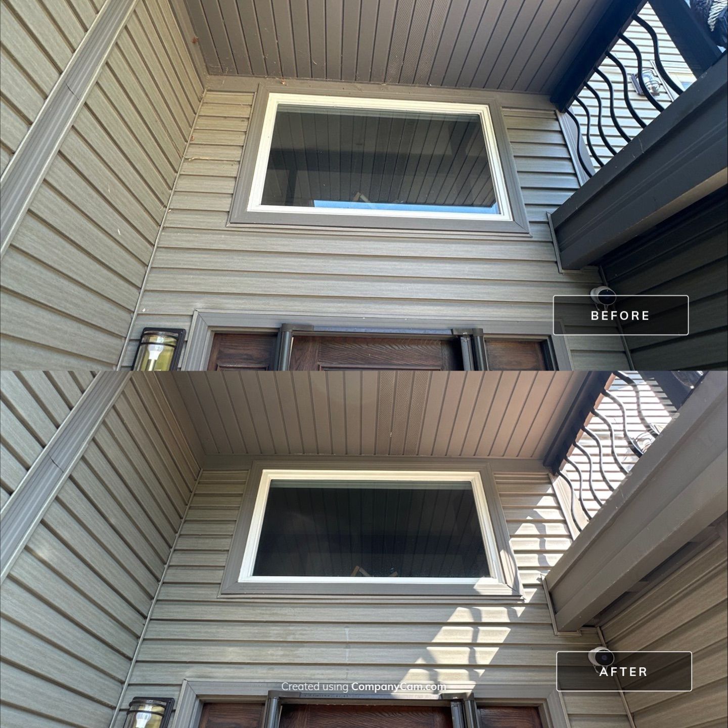 Project in Hoffman Estates by Simmons Power & Soft Washing