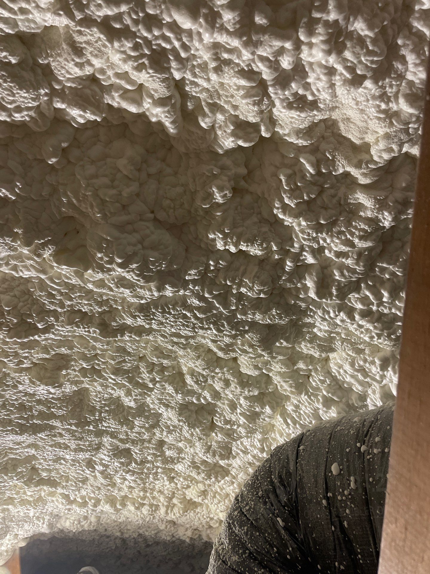 Attic Insulation using open cell spray foam by NYS Foam & Energy