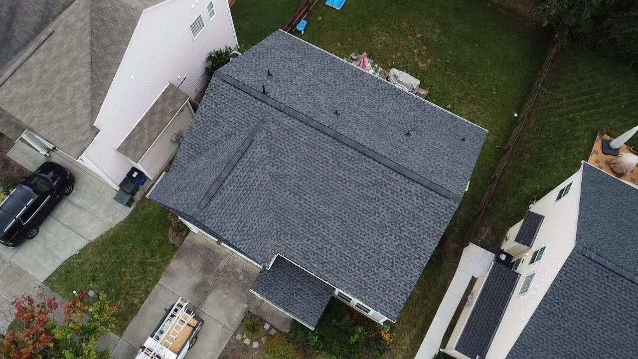 GAF HDZ Charcoal by Skybird Roofing