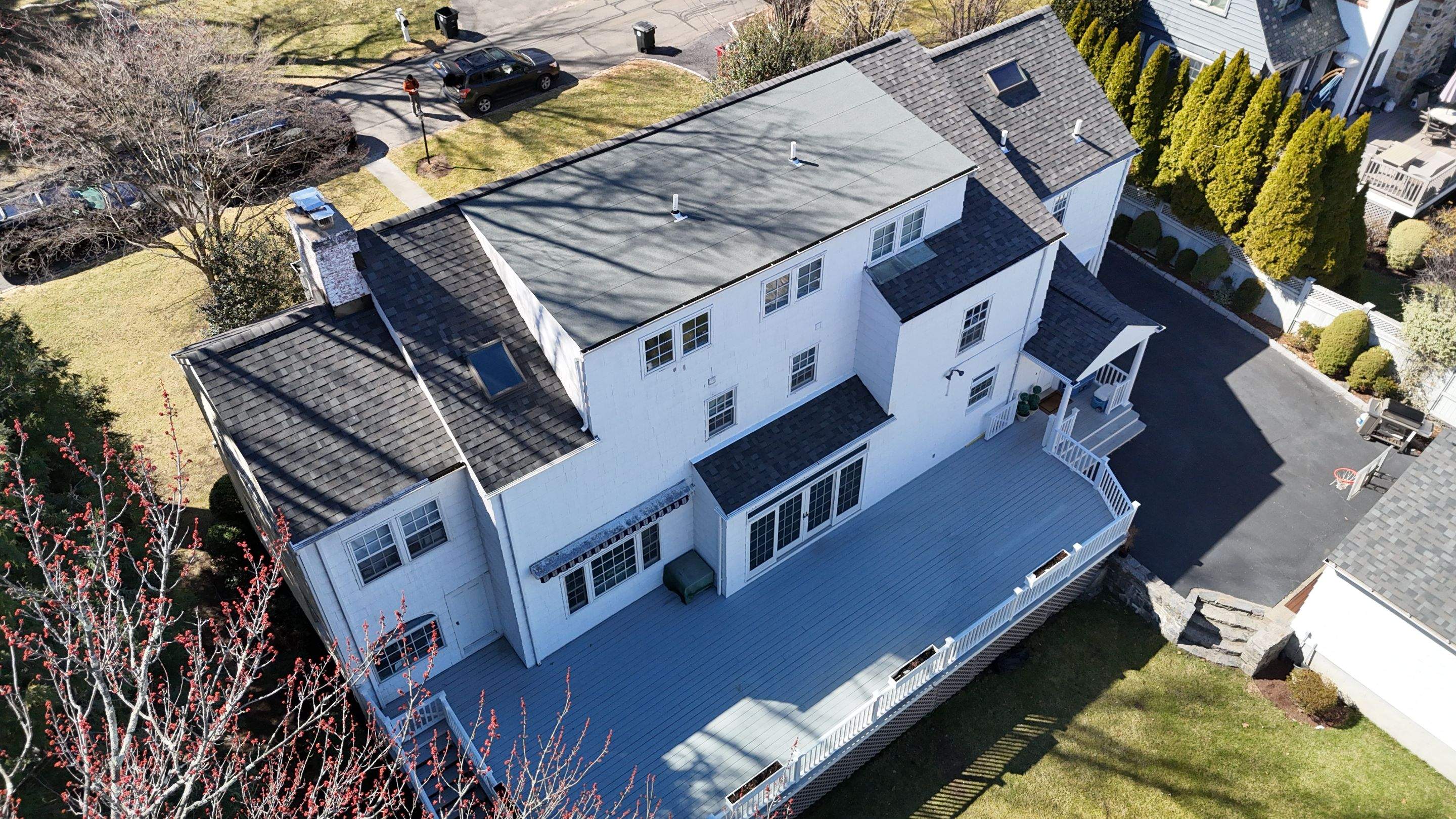 Project in Harrison by The Energy Efficient Roofer & George's Seamless Gutters